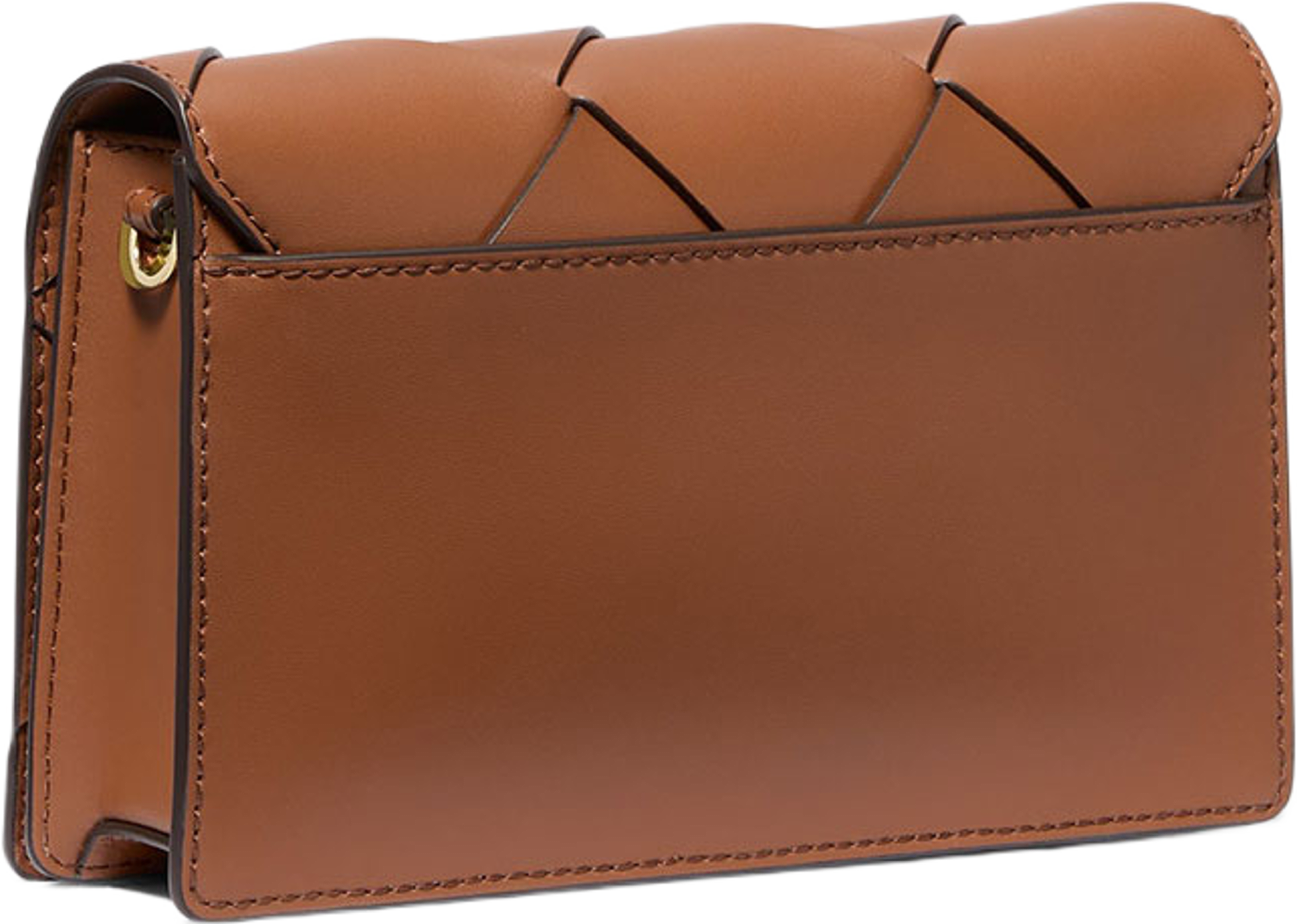 Jet Set Medium Woven Leather Crossbody Bag