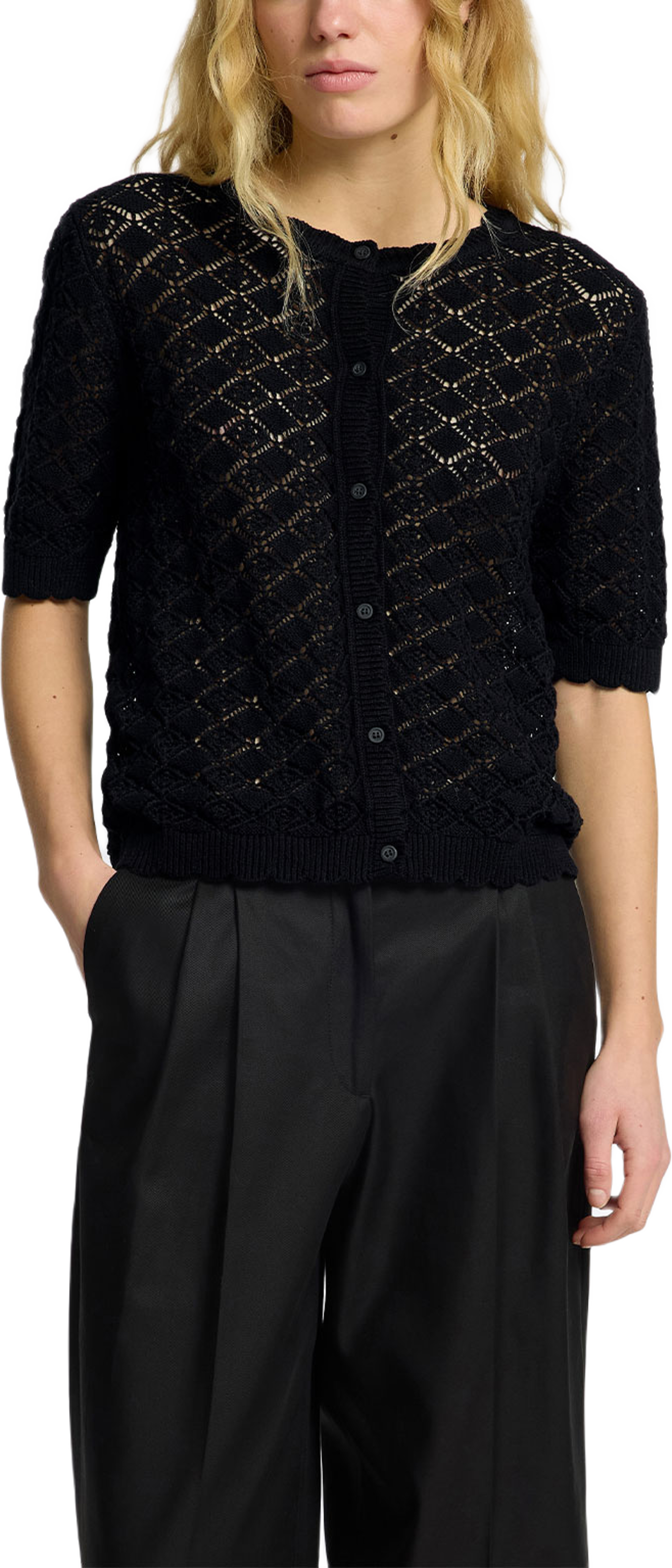 SLFSOFIA 2/4 KNIT CARDIGAN
