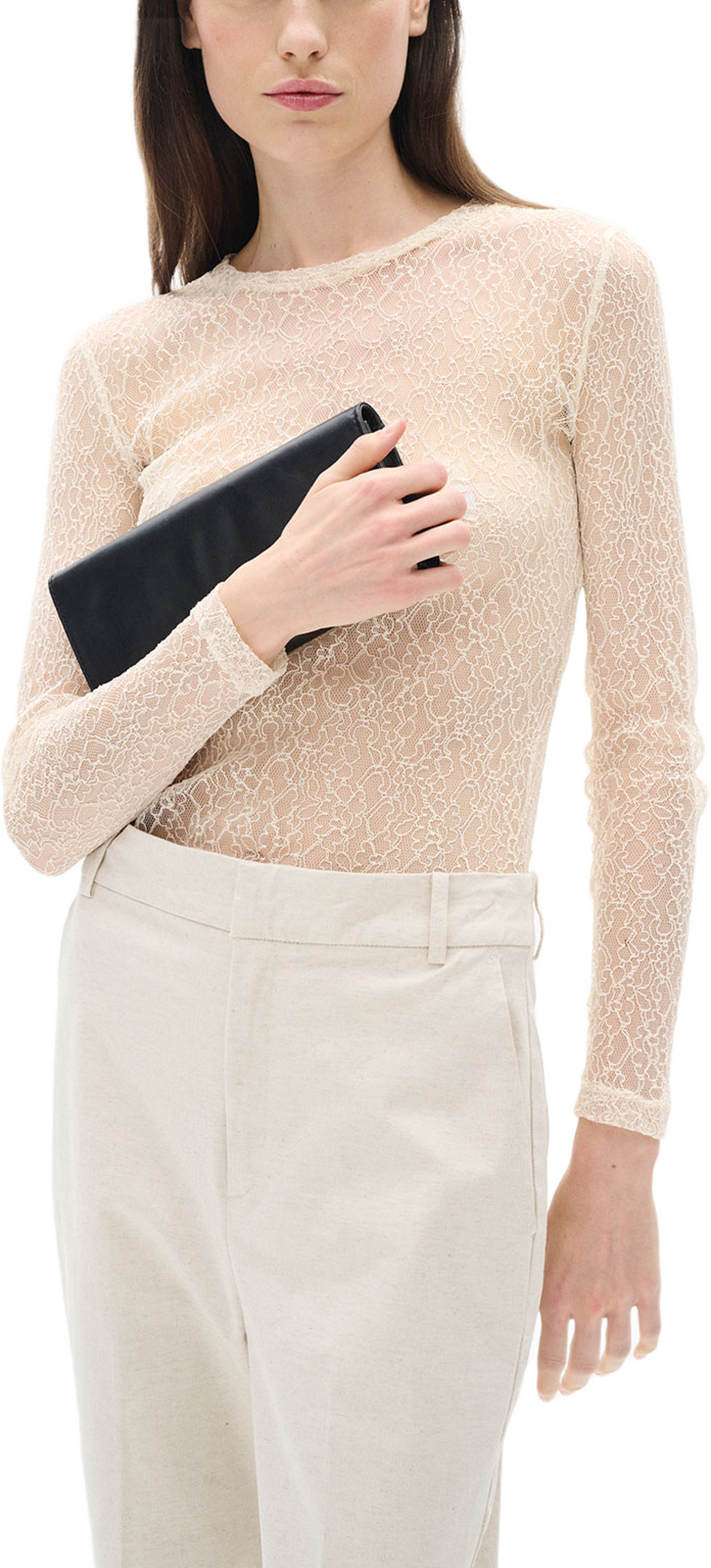 AveryIW Blouse, från Inwear, i färgen Vanilla. Klicka för att öppna bilden i stort format