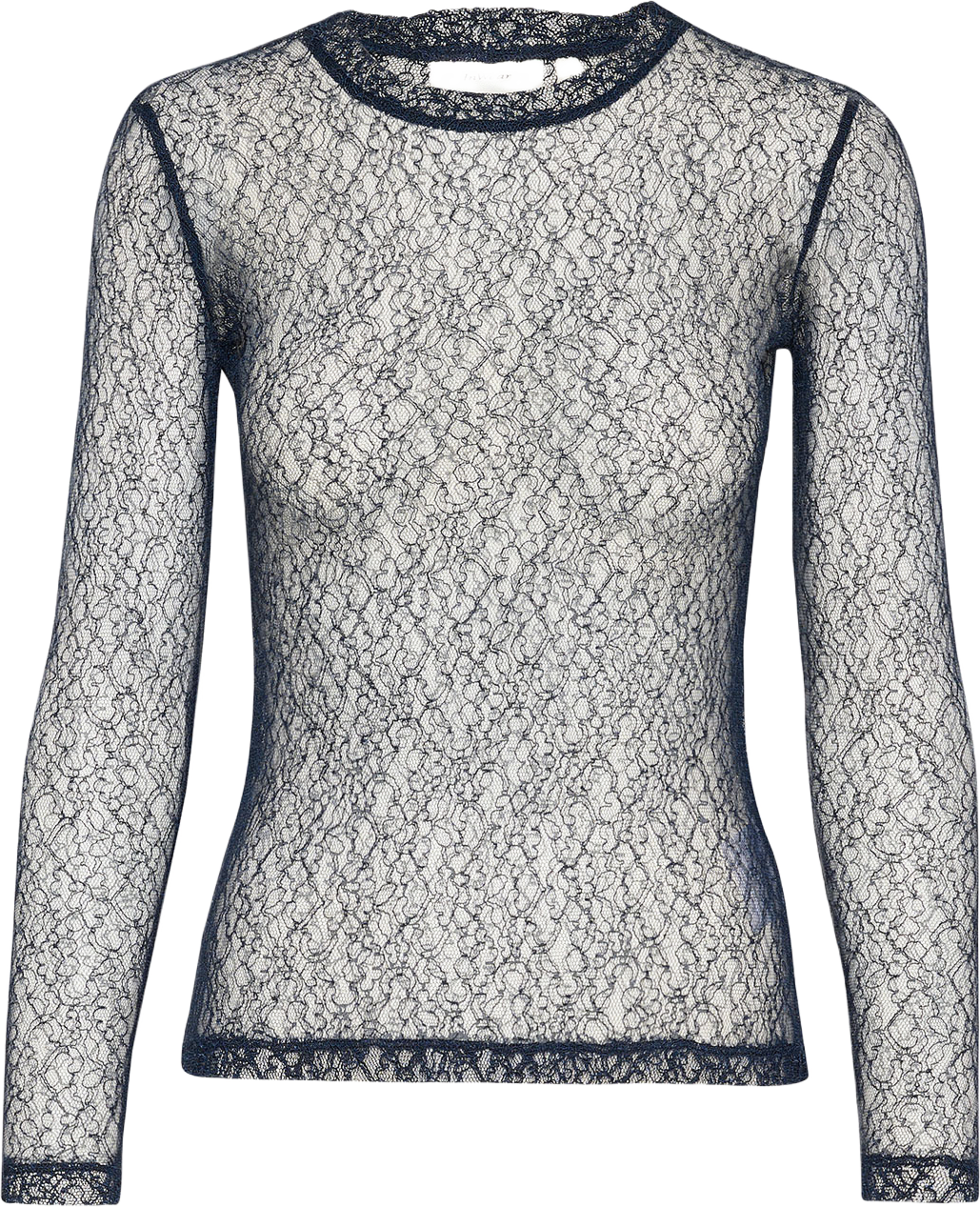 AveryIW Blouse, från Inwear, i färgen Marine Blue. Klicka för att öppna bilden i stort format