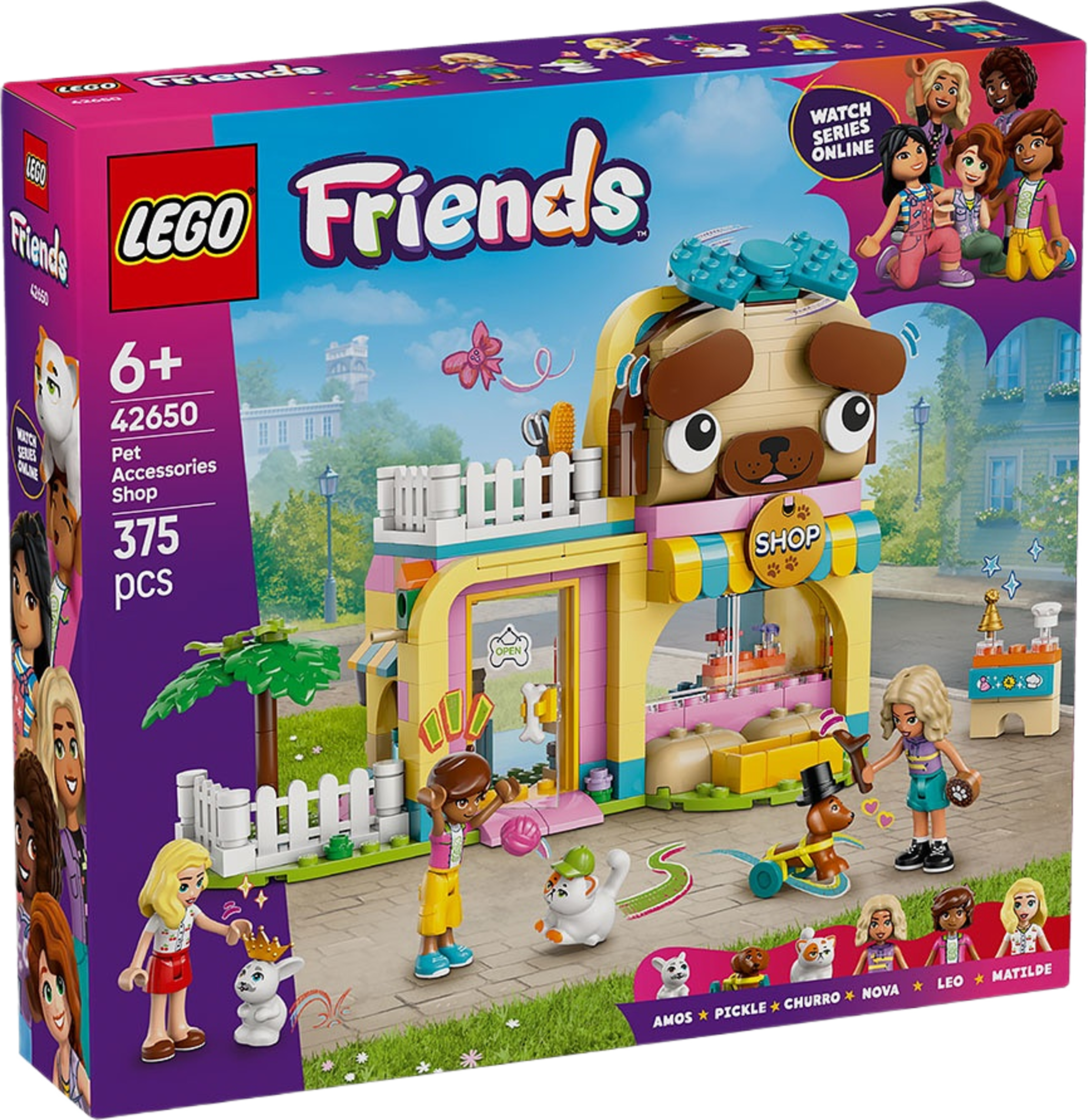 Friends Djurtillbehörsaffär 42650, från LEGO.