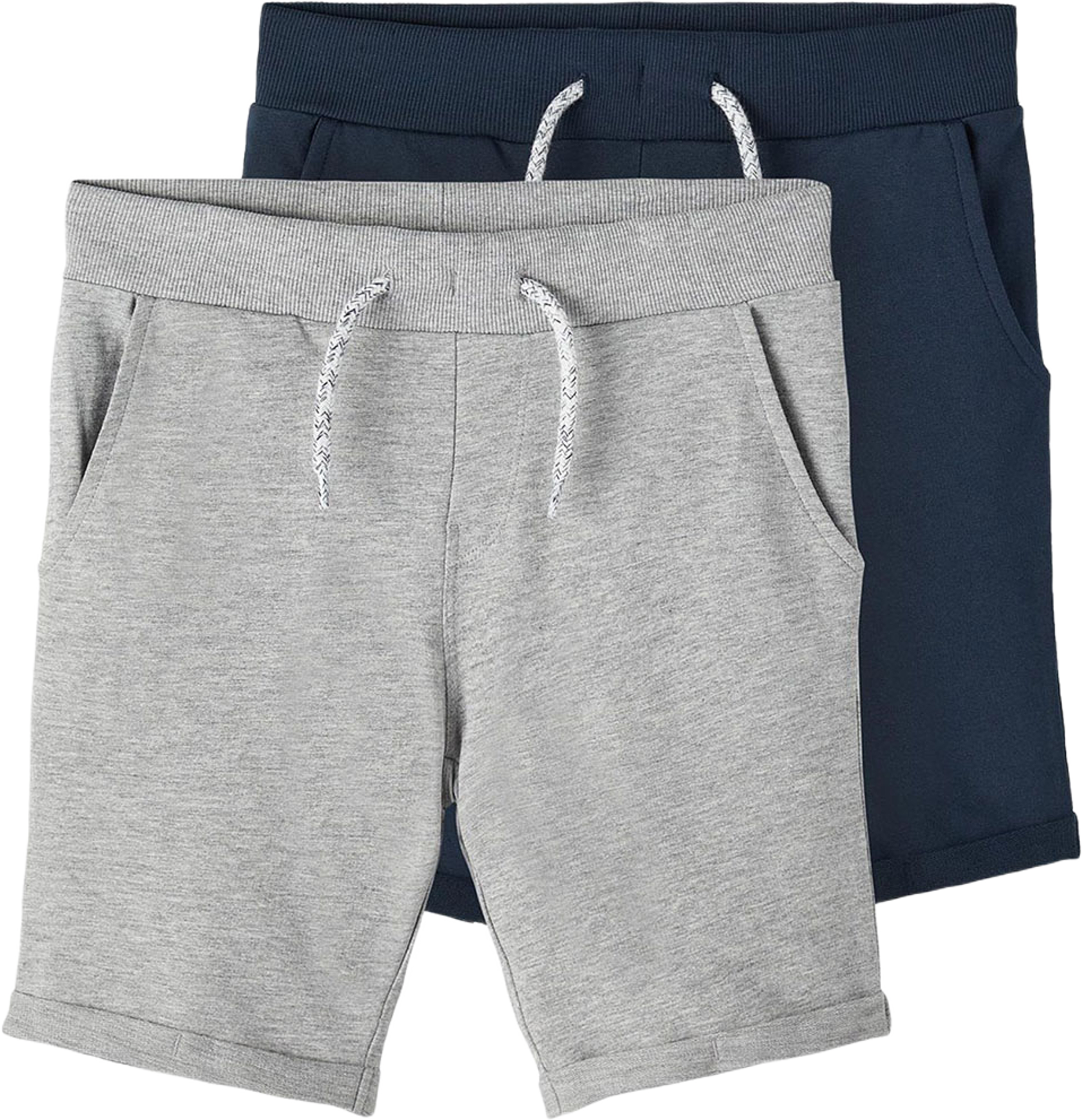 NKMVERMO 2P LONG SWE SHORTS