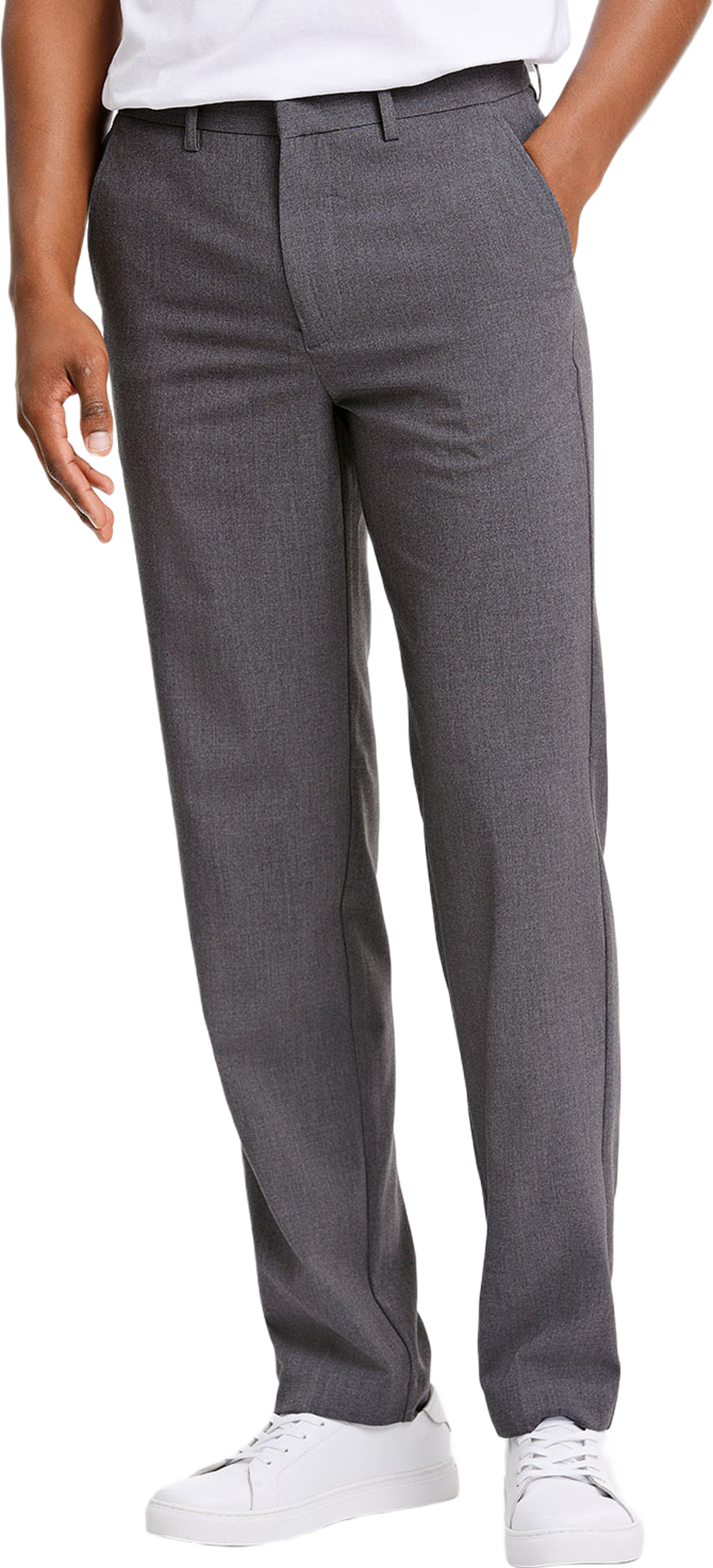 Relaxed fit formal pants