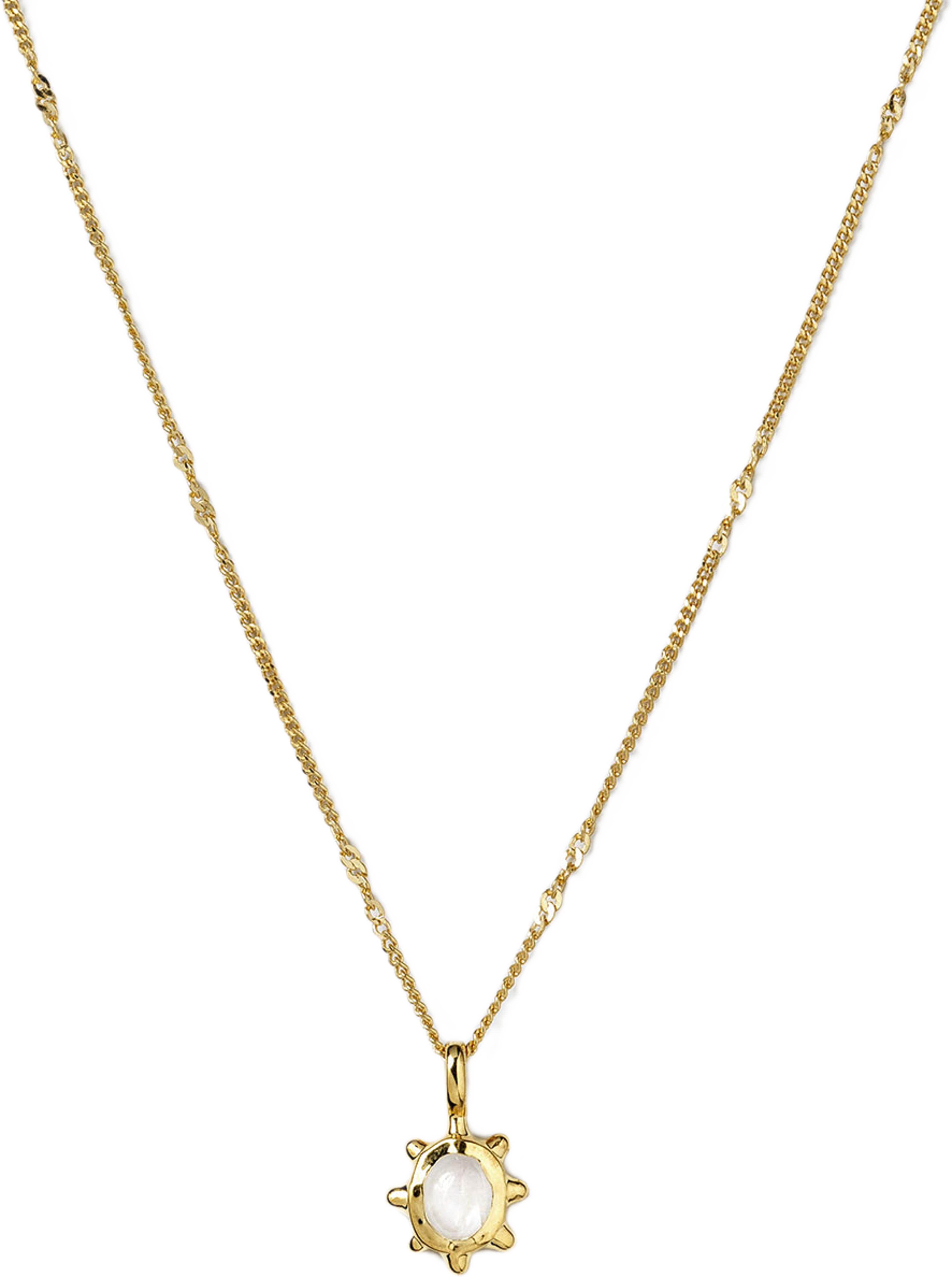 Florentina Necklace Gold Moonstone
