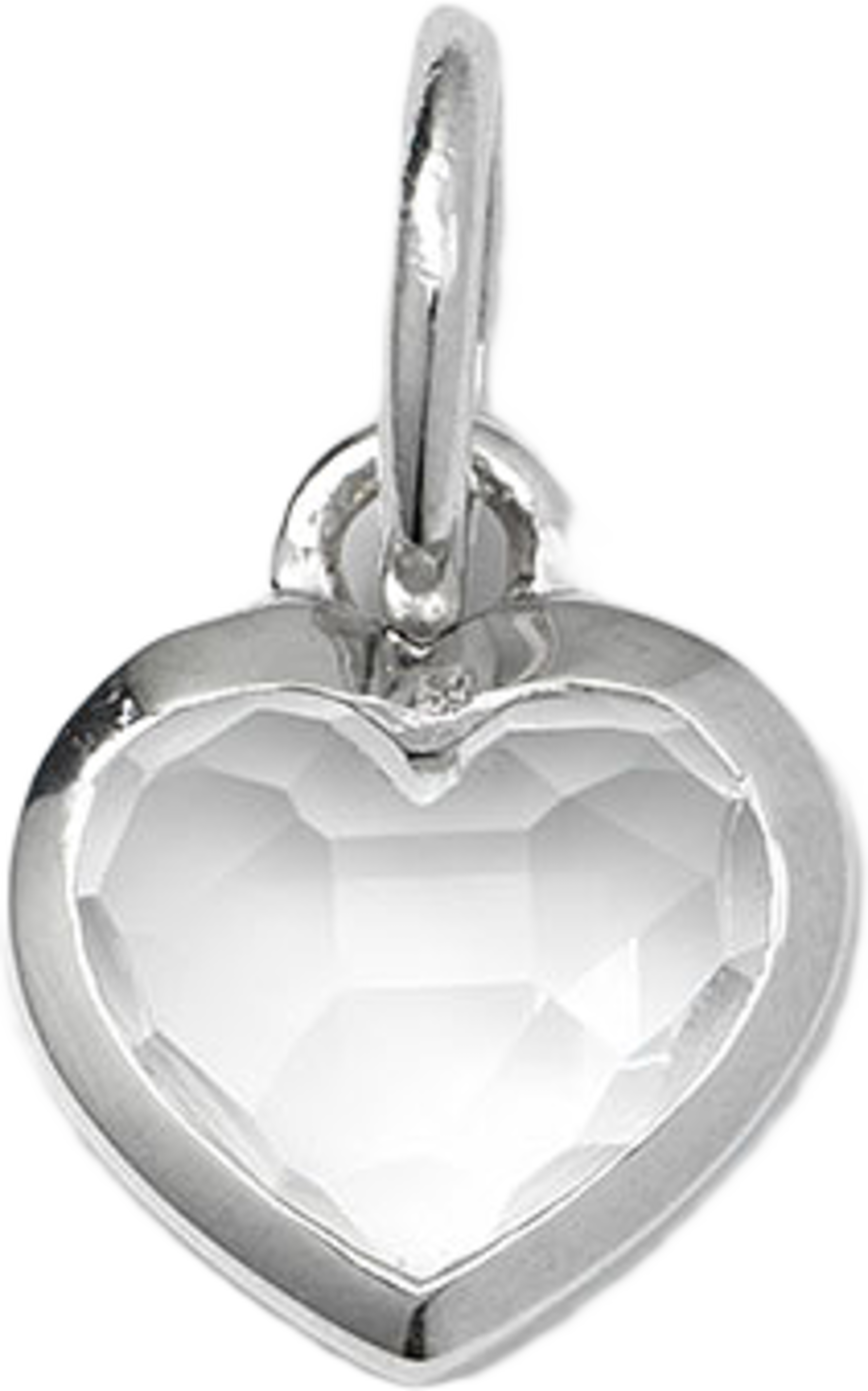 Beloved Heart Pendant Silver