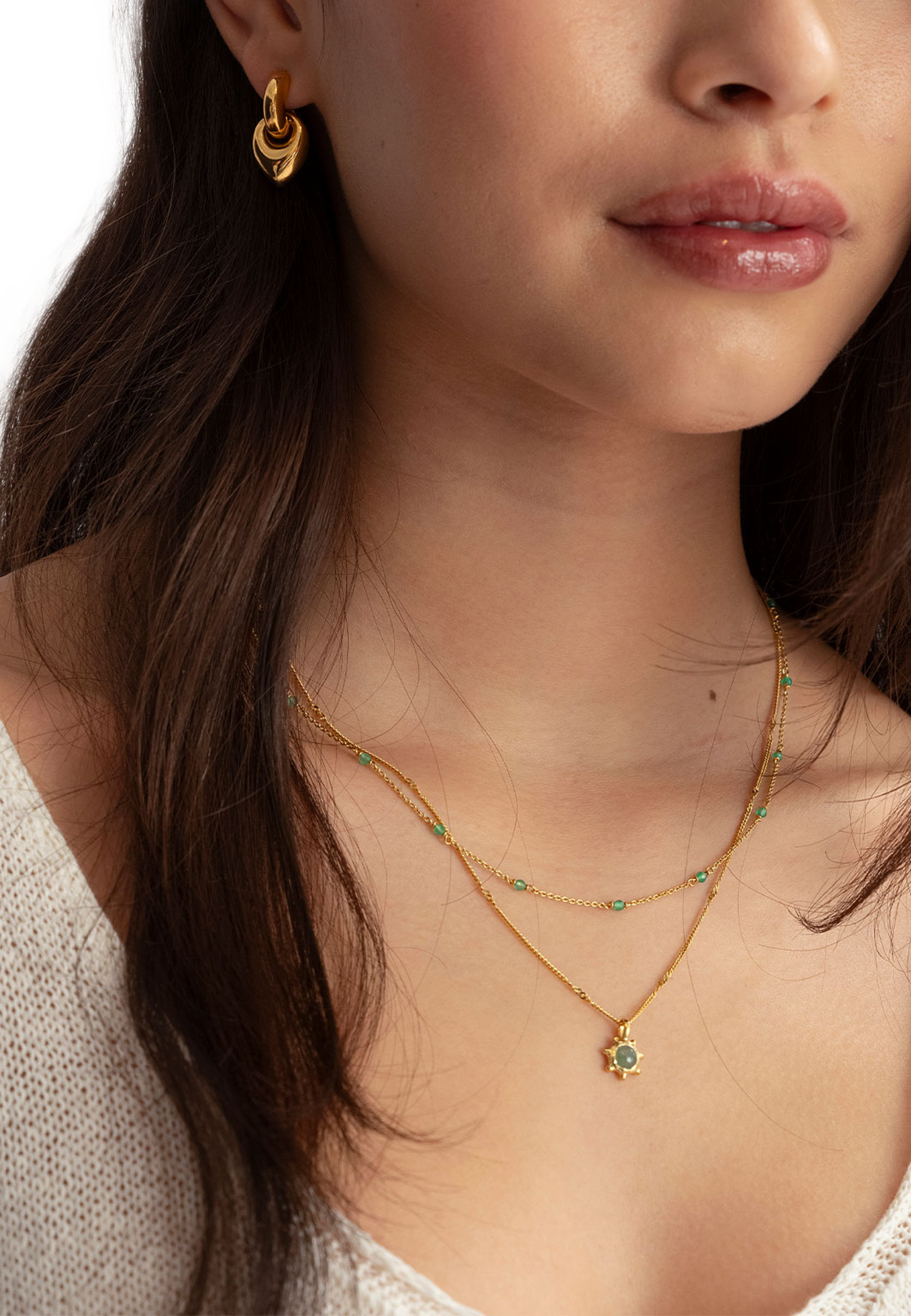 Santa Monica Necklace Gold