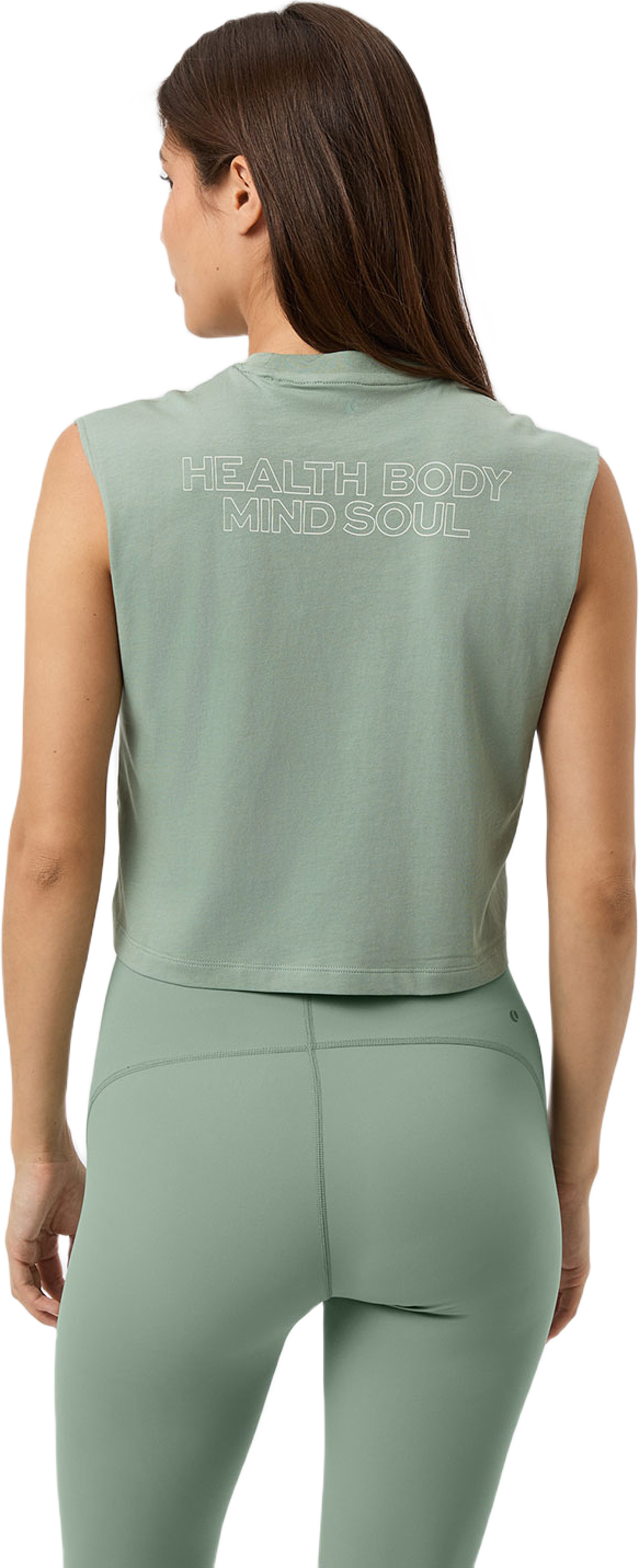 Borg Cropped Tank Top