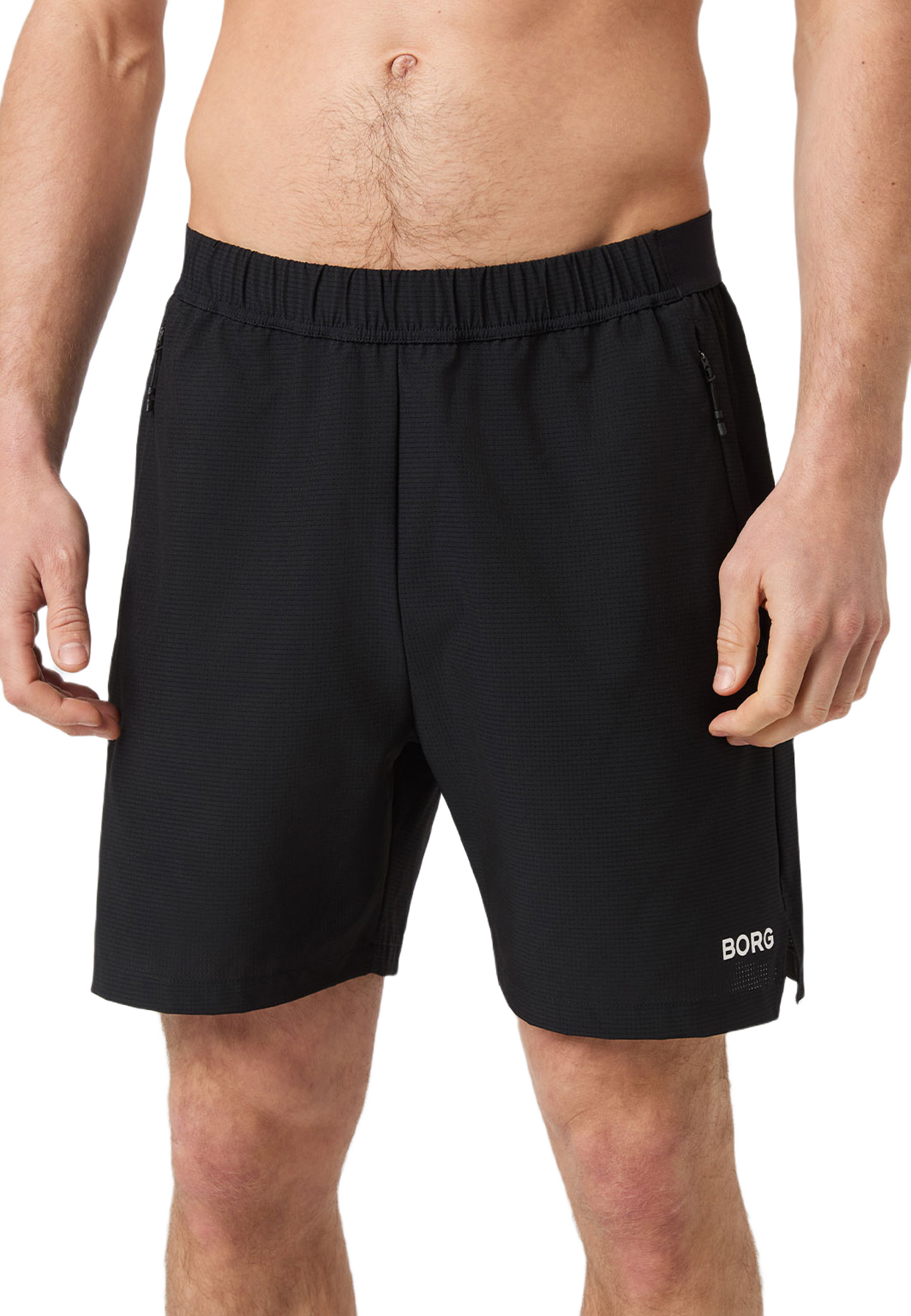 Borg Zip Shorts