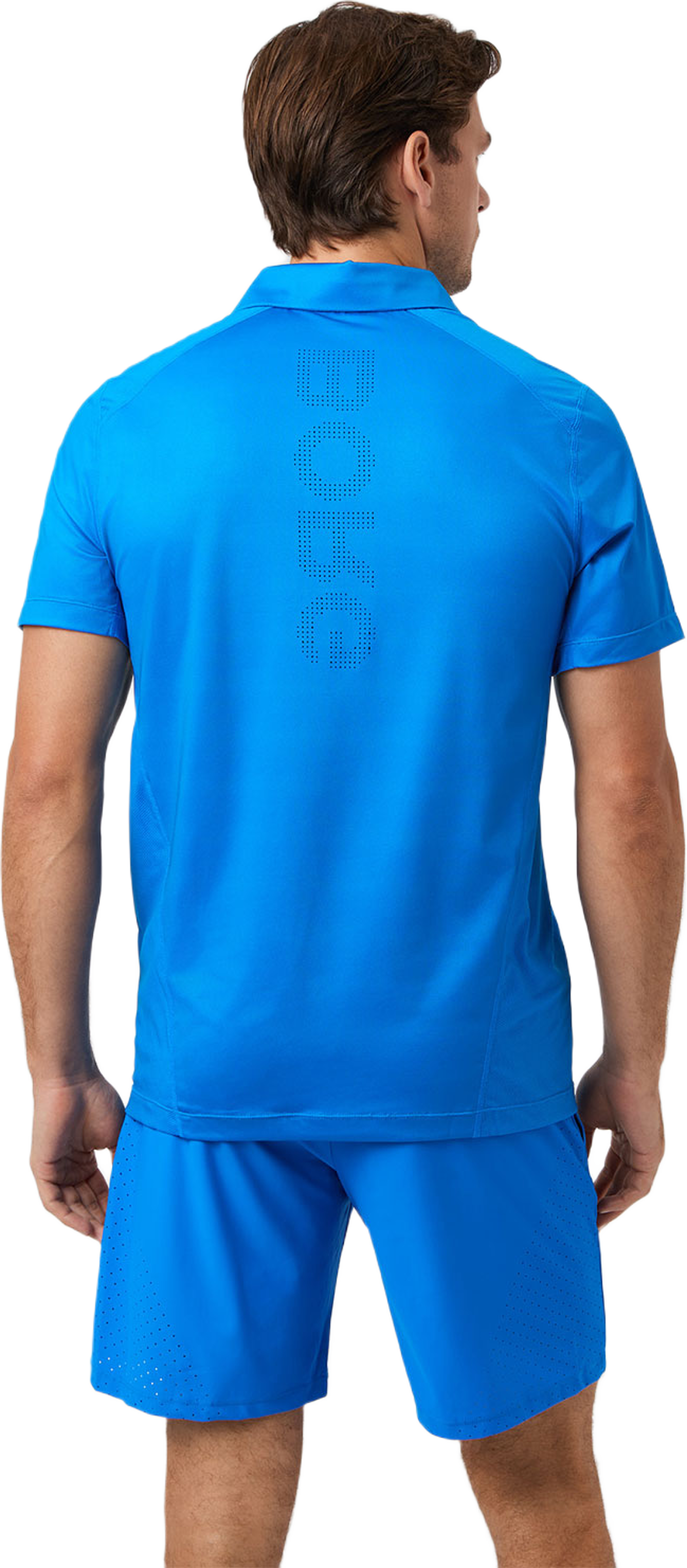 Ace Mesh Panel Polo Shirt