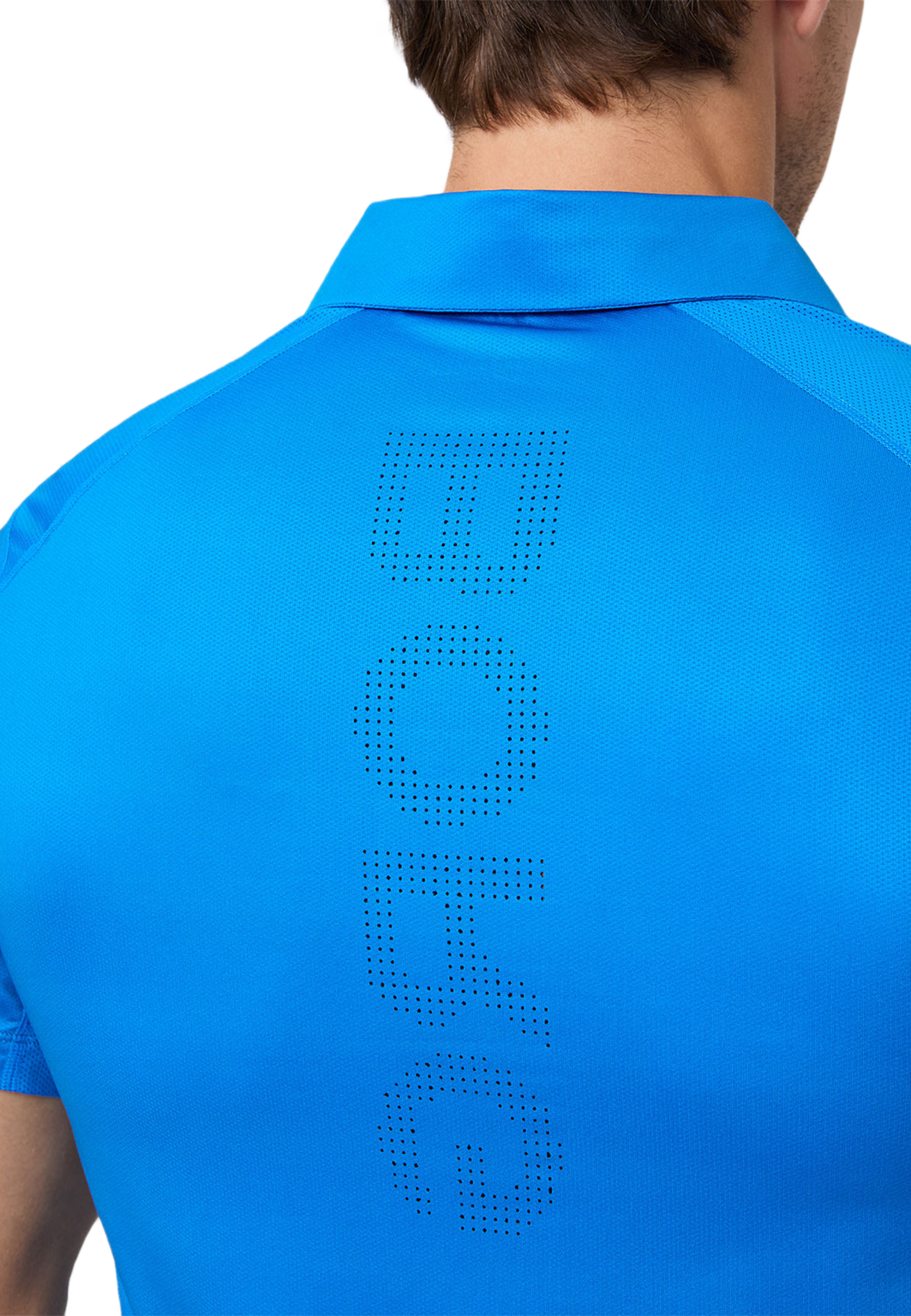 Ace Mesh Panel Polo Shirt