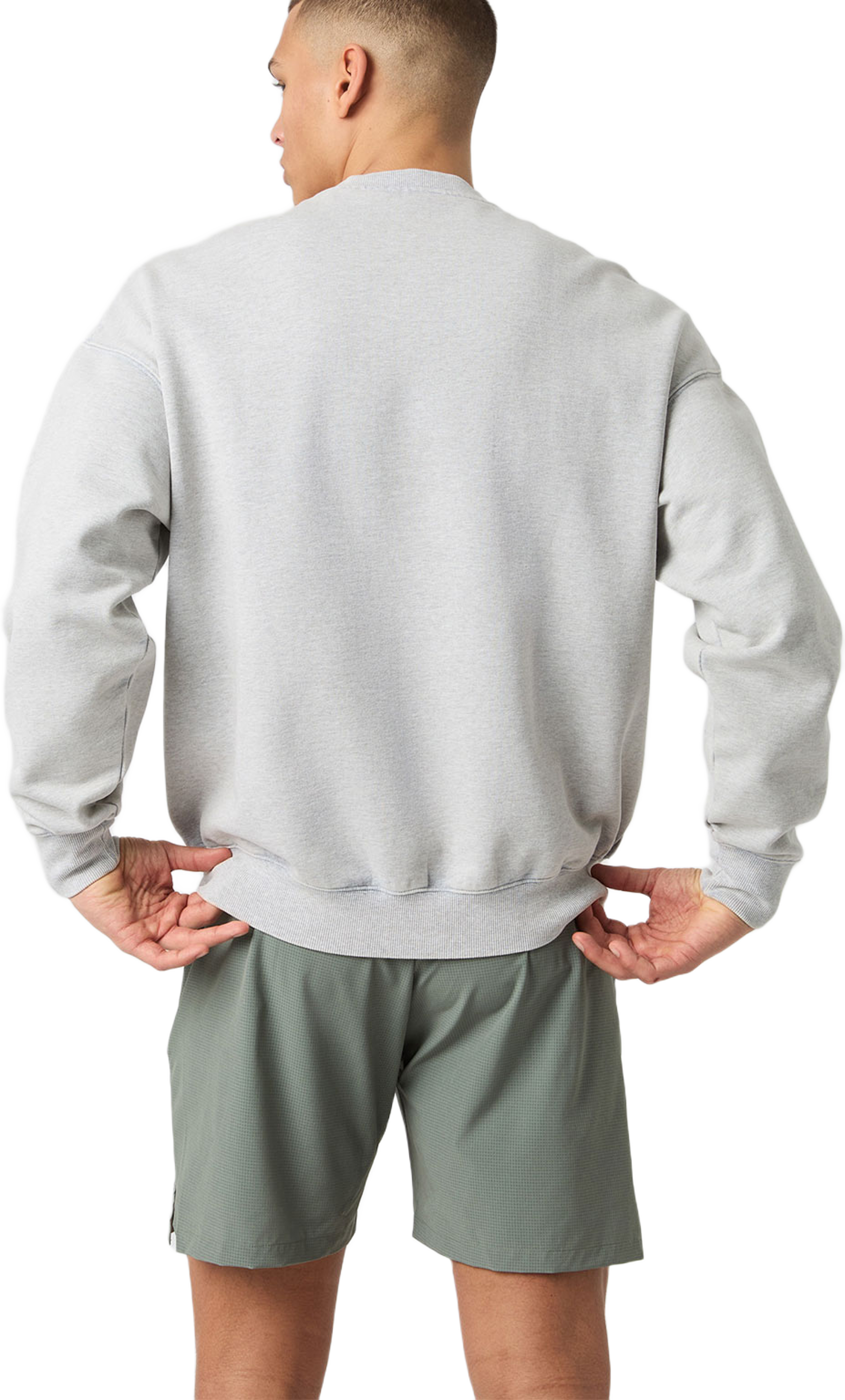 Borg Oversized Logo Sweatshirt