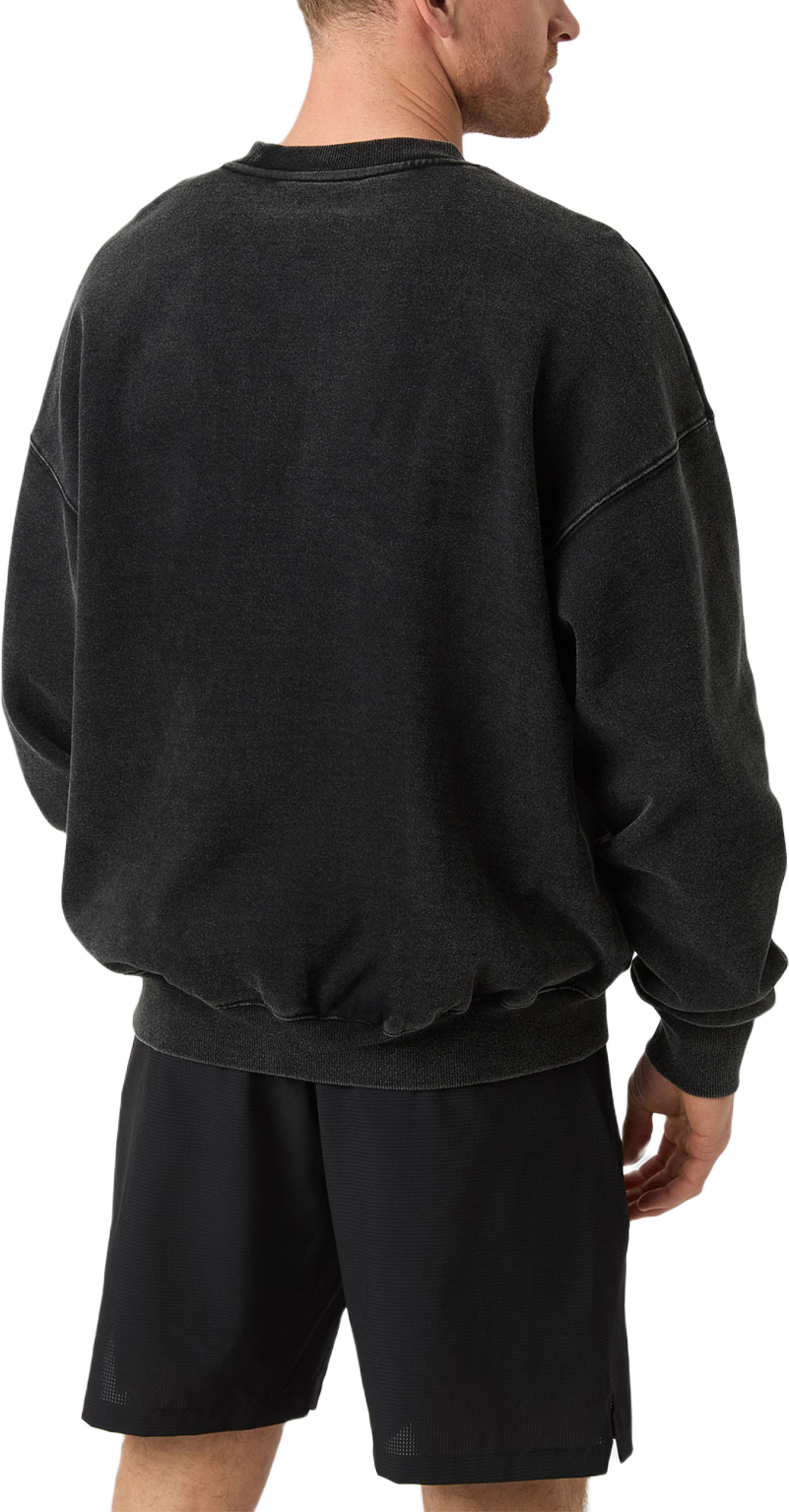 Borg Oversized Logo Sweatshirt