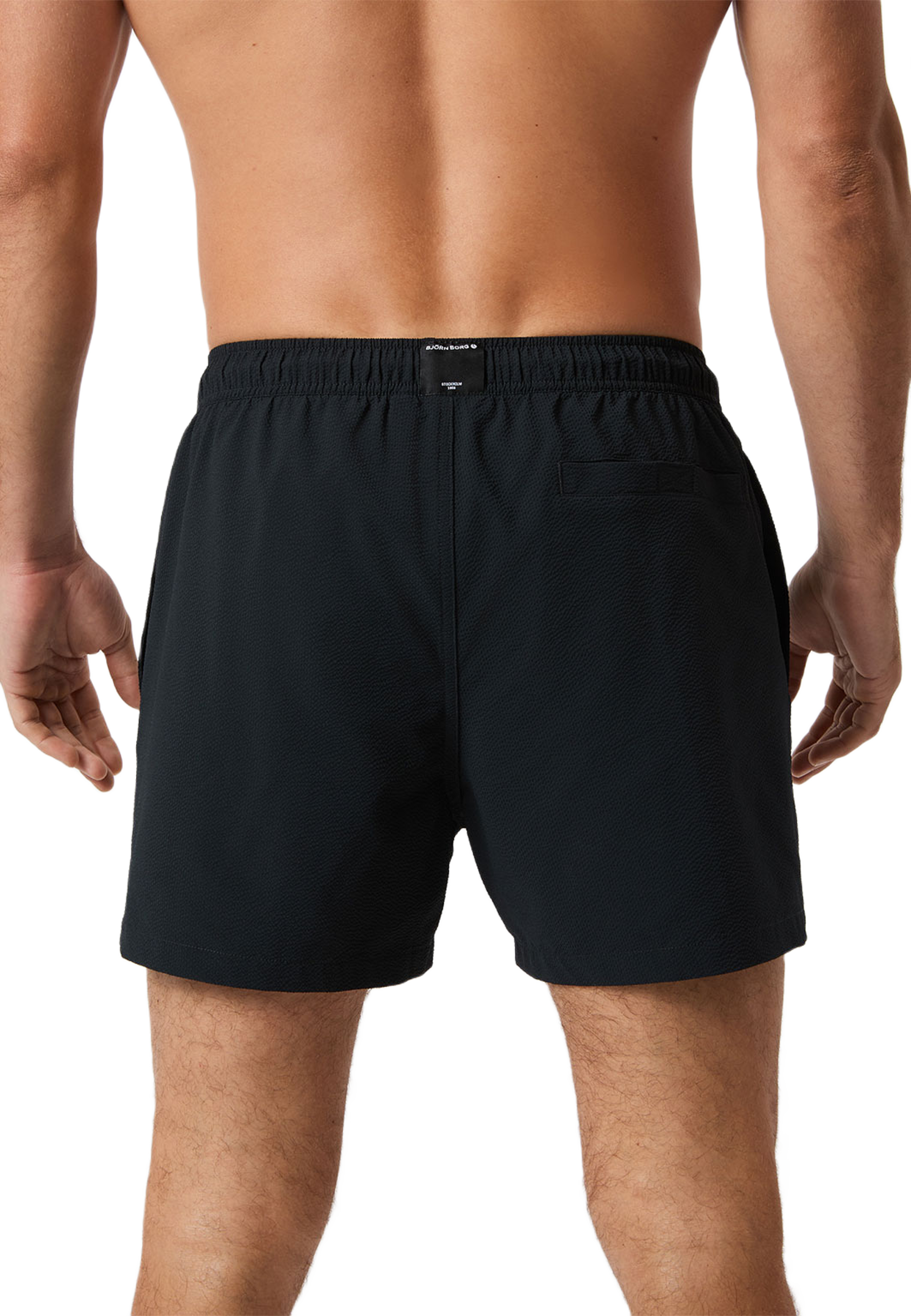 Borg Seersucker Swim Shorts