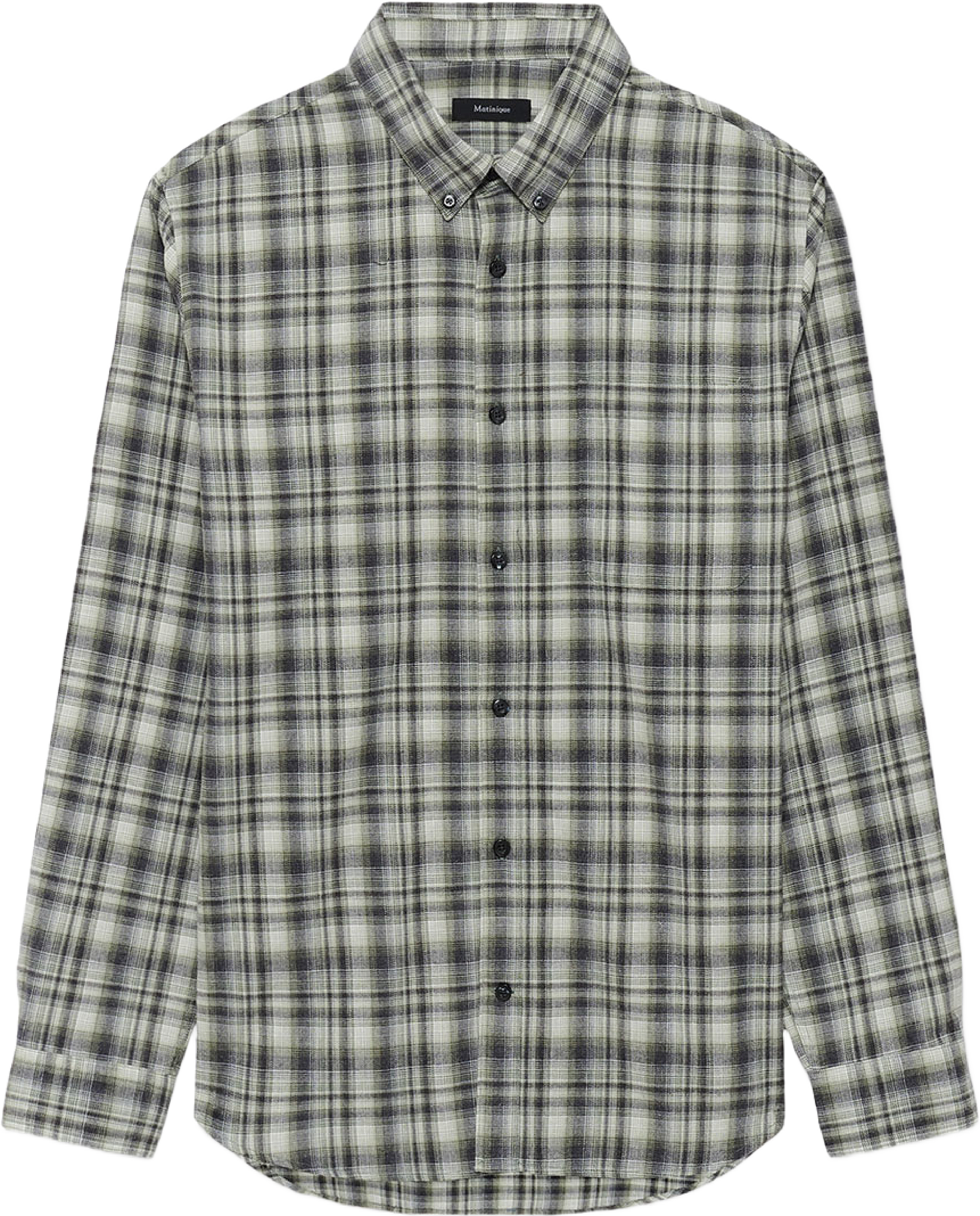 MAtrostol BD Shirt, från Matinique, i färgen Olive Night. Klicka för att öppna bilden i stort format