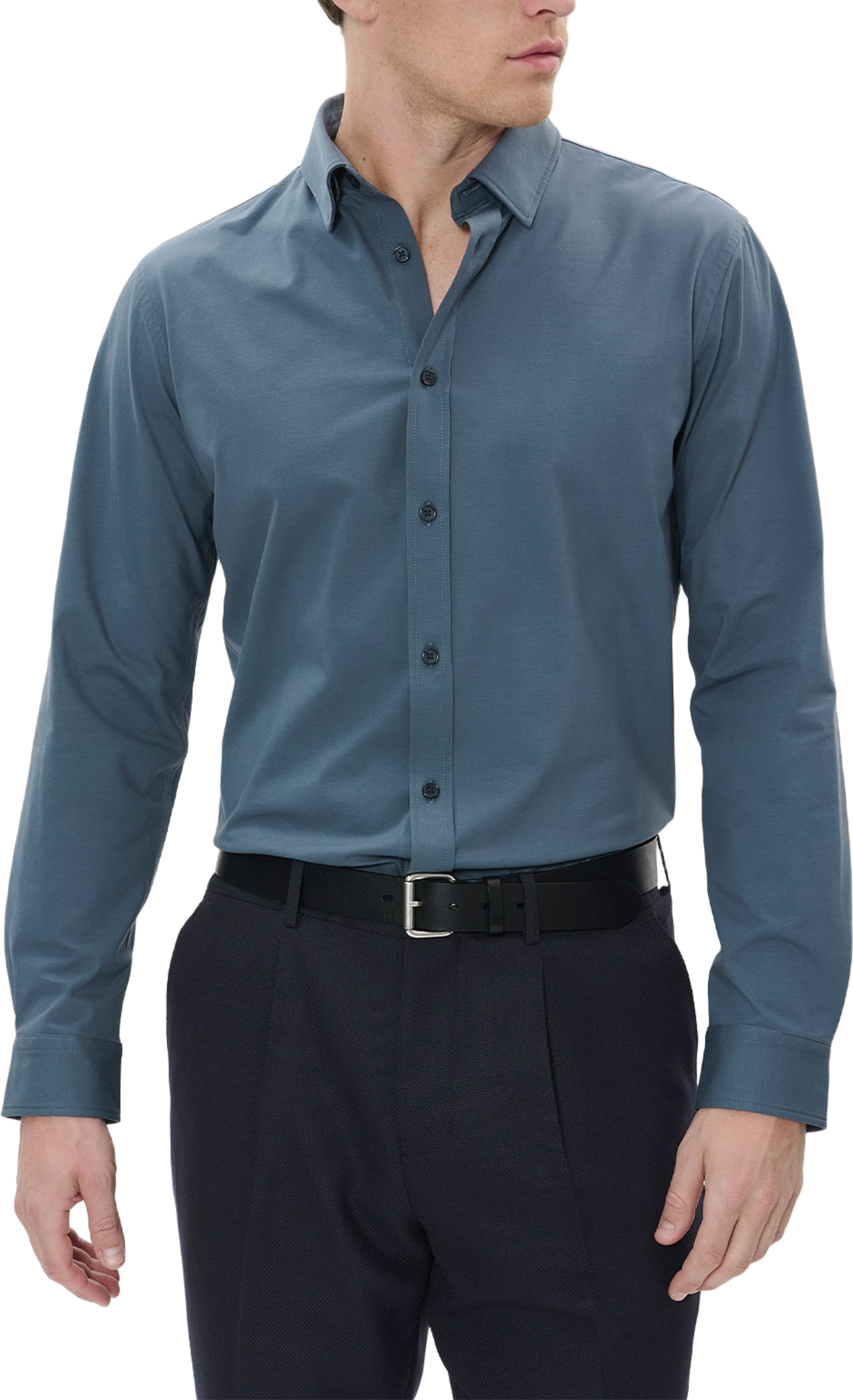 MAtrostol BU Shirt, från Matinique, i färgen Stormy Weather. Klicka för att öppna bilden i stort format