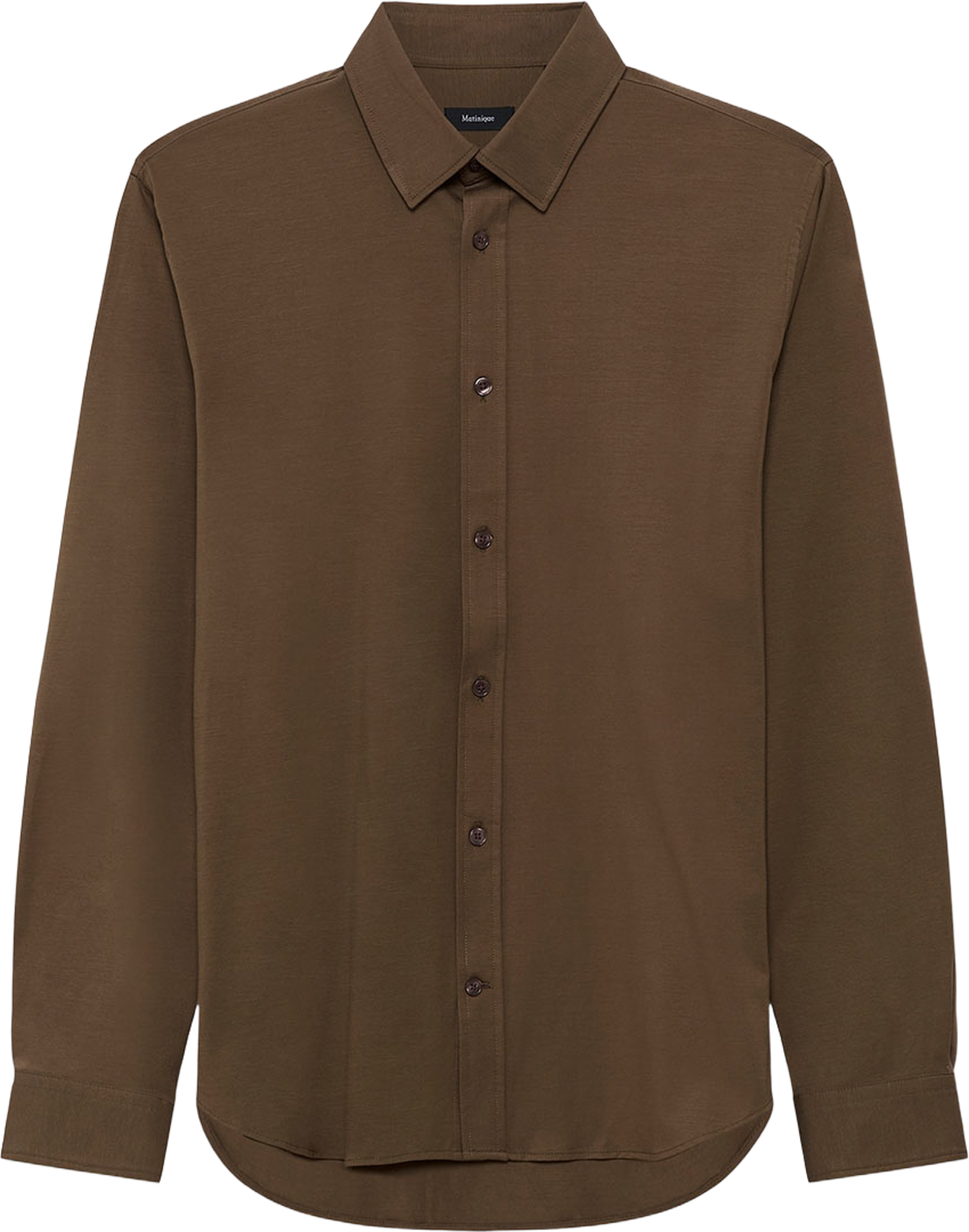 MAtrostol BU Shirt, från Matinique, i färgen Chocolate Chip. Klicka för att öppna bilden i stort format
