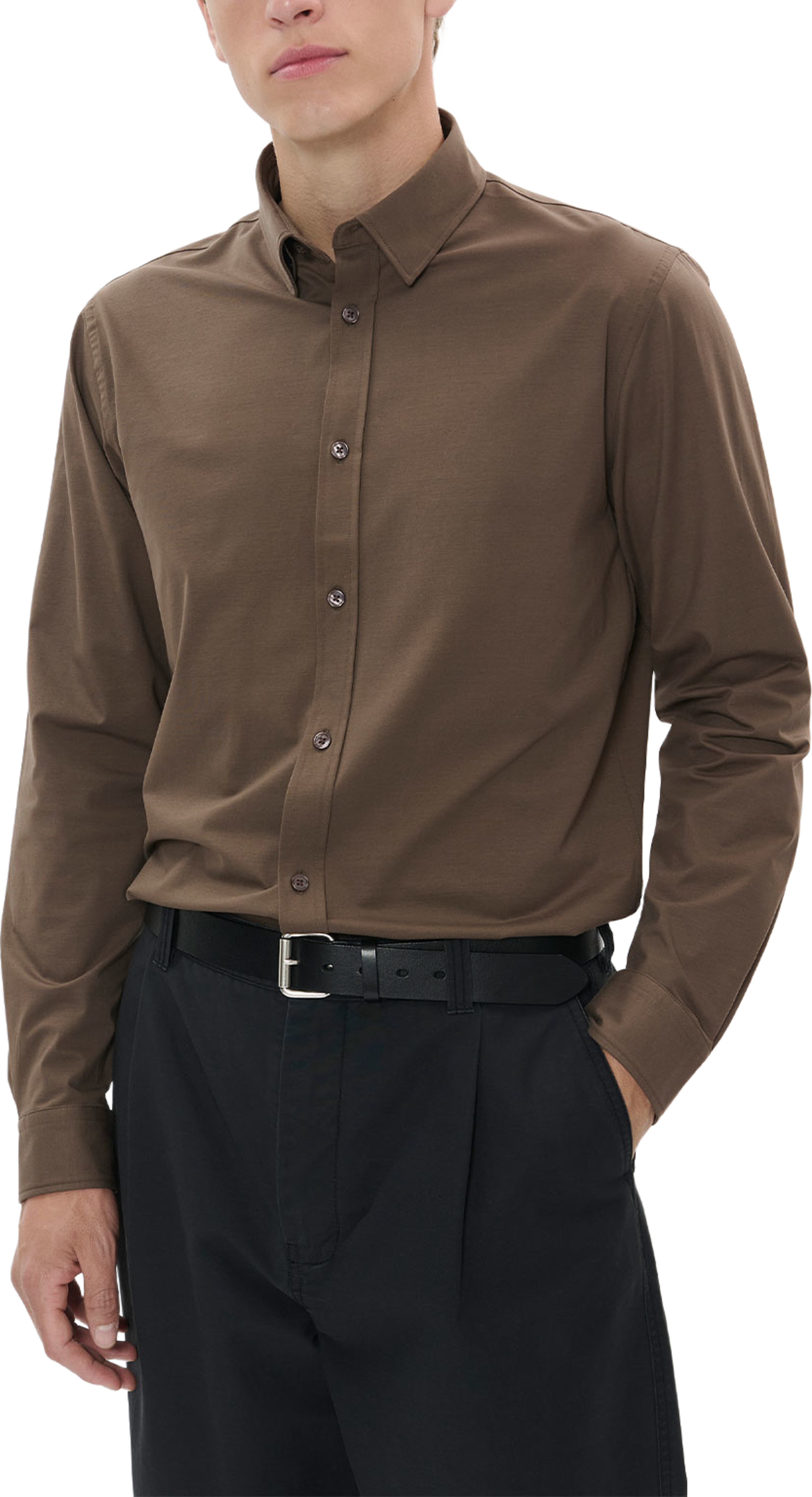 MAtrostol BU Shirt, från Matinique, i färgen Chocolate Chip. Klicka för att öppna bilden i stort format