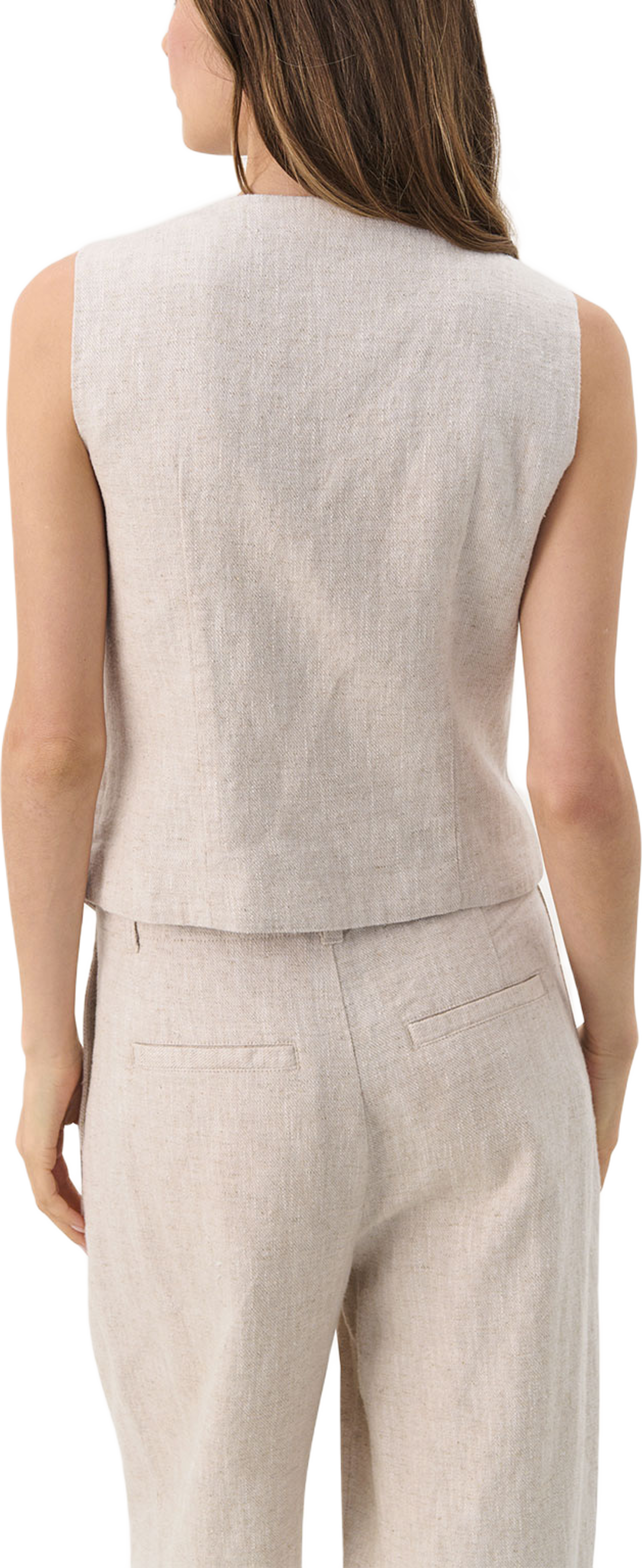 Nadhia PW WA Jacket, från Part Two, i färgen French Oak Melange. Klicka för att öppna bilden i stort format