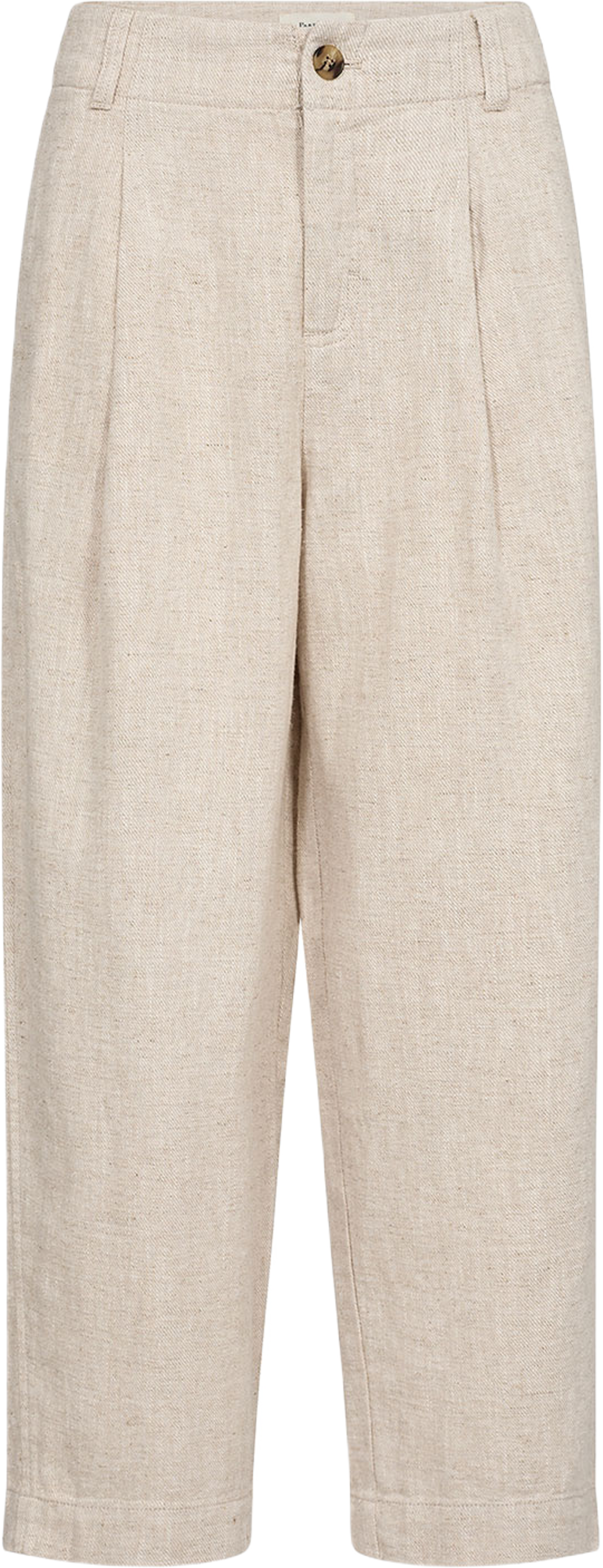 Nettas PW PA Trouser, från Part Two, i färgen French Oak Melange. Klicka för att öppna bilden i stort format