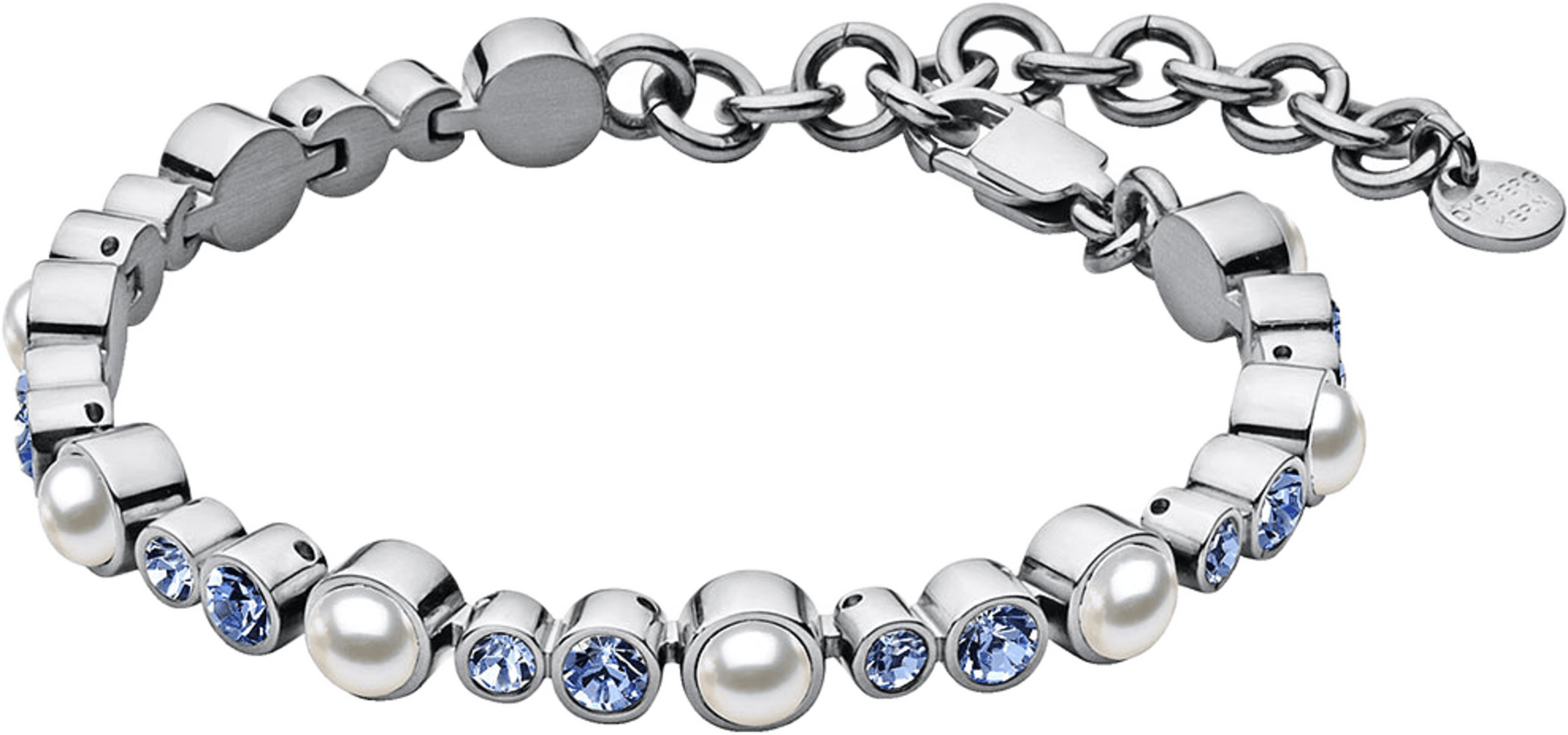 SACHA SS LIGHT SAPPHIRE / WHITE PEARL