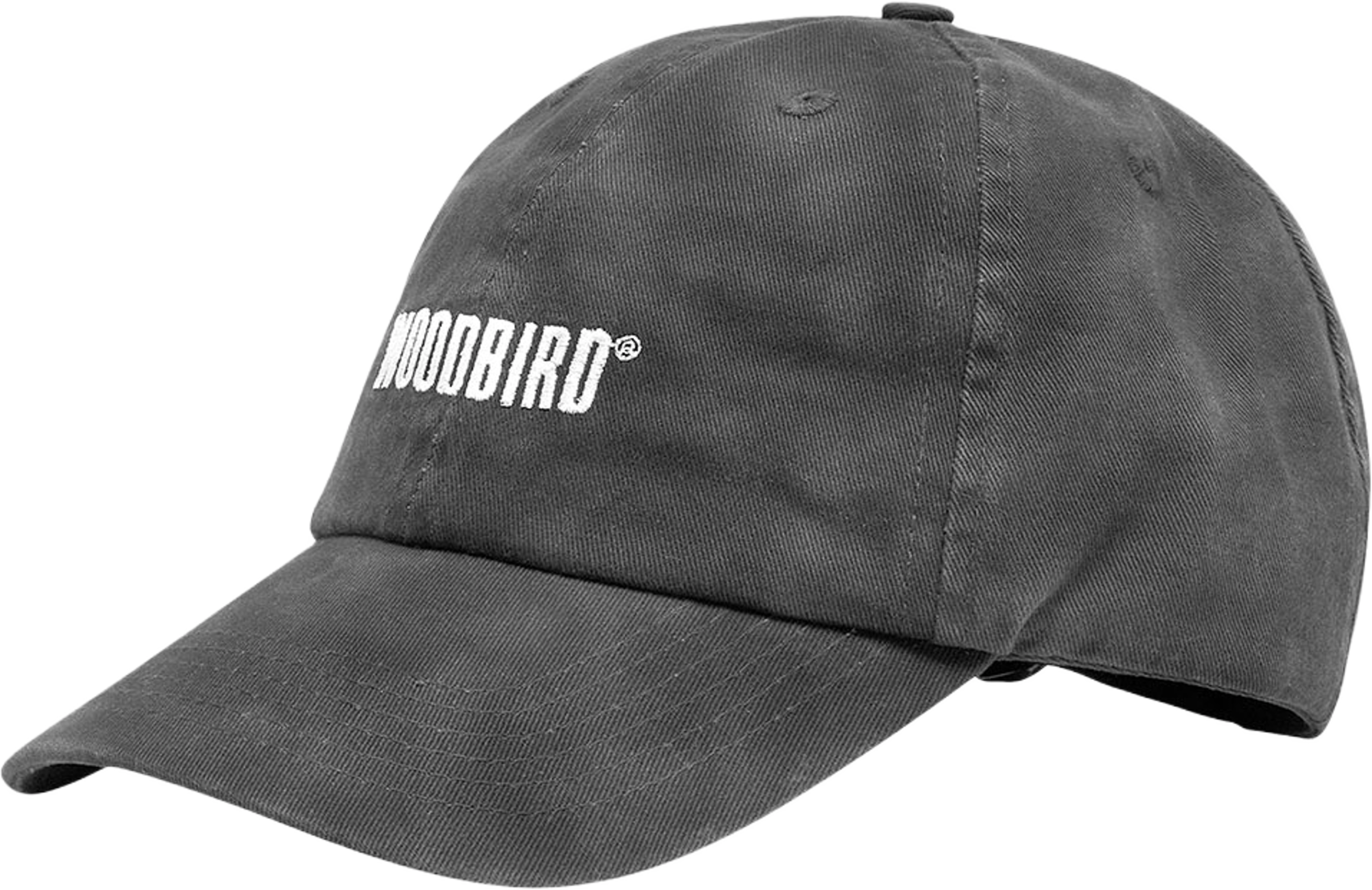 Core Twill Cap, från Woodbird, i färgen Washed Black. Klicka för att öppna bilden i stort format