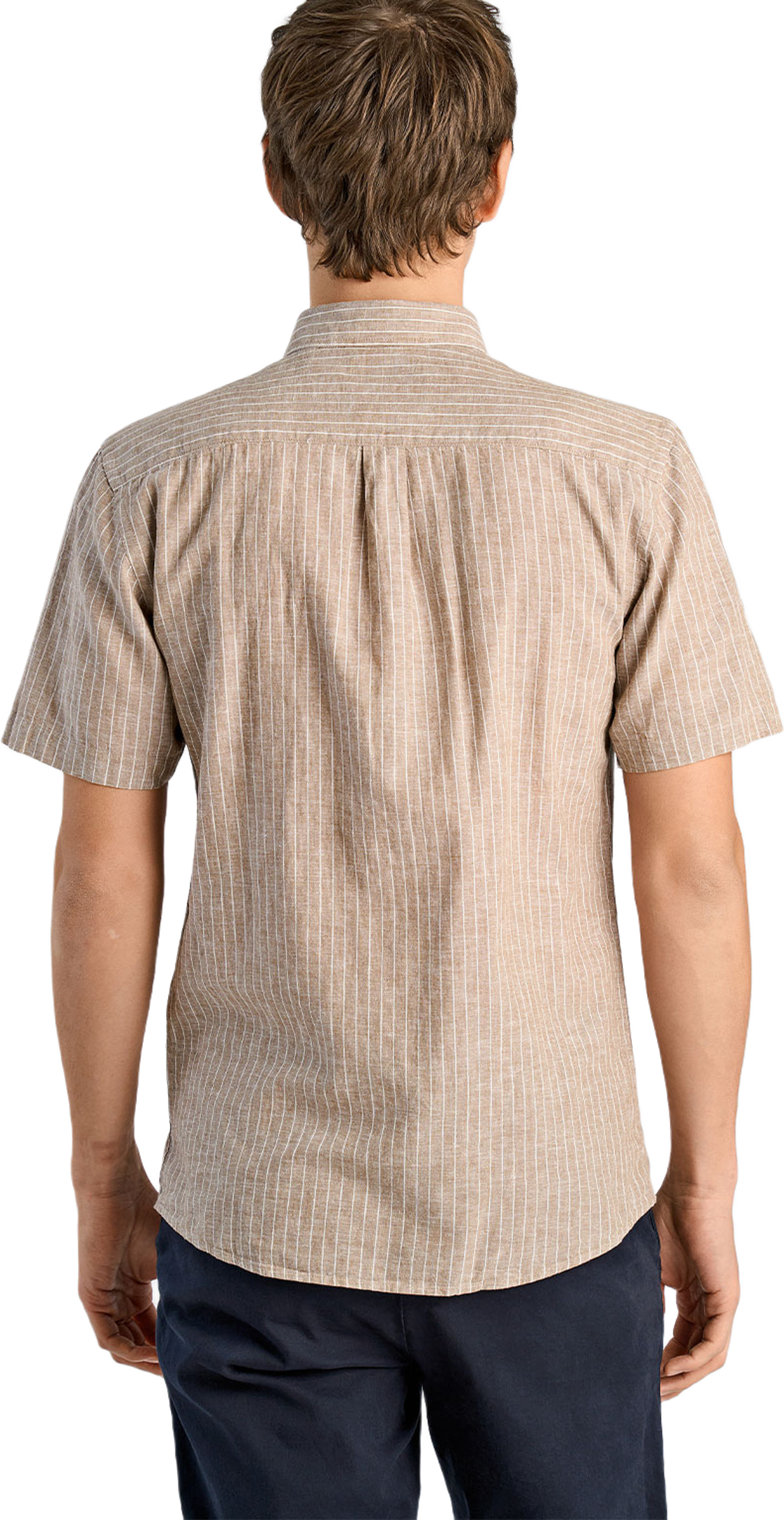 Cotton/linen shirt S/S