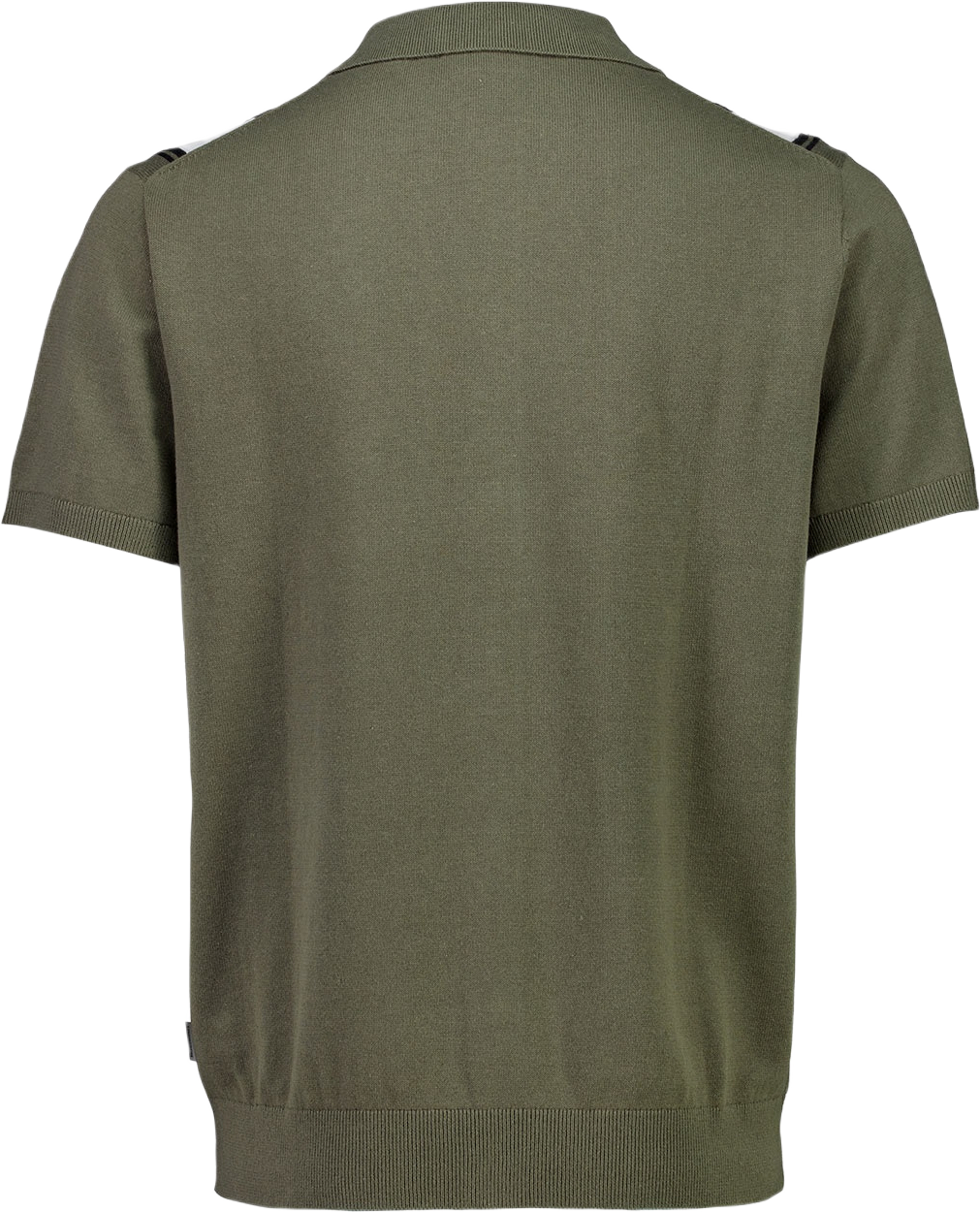 Knitted polo cardigan, från Lindbergh, i färgen Lt Army. Klicka för att öppna bilden i stort format