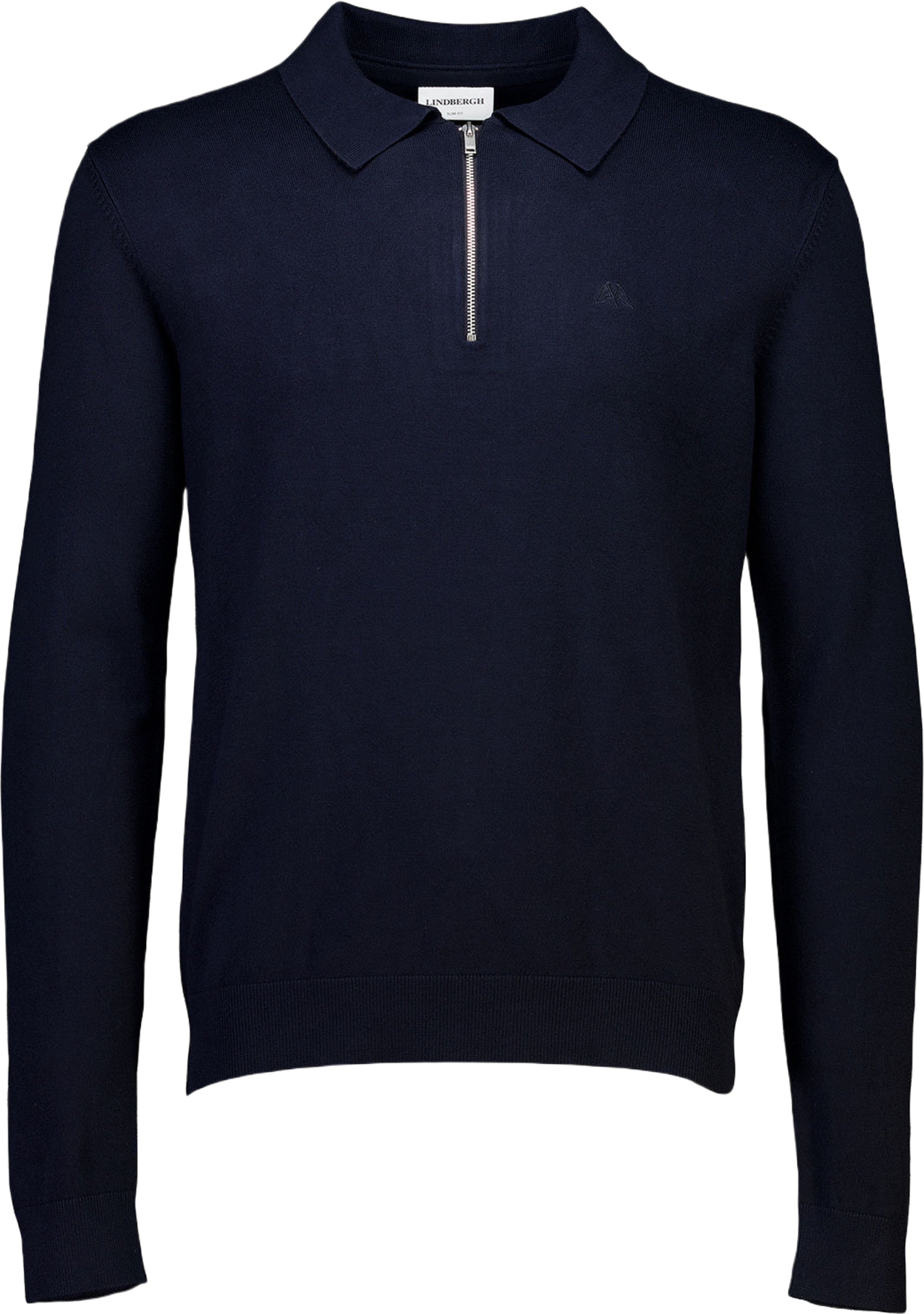 Ecovero L/S zip polo