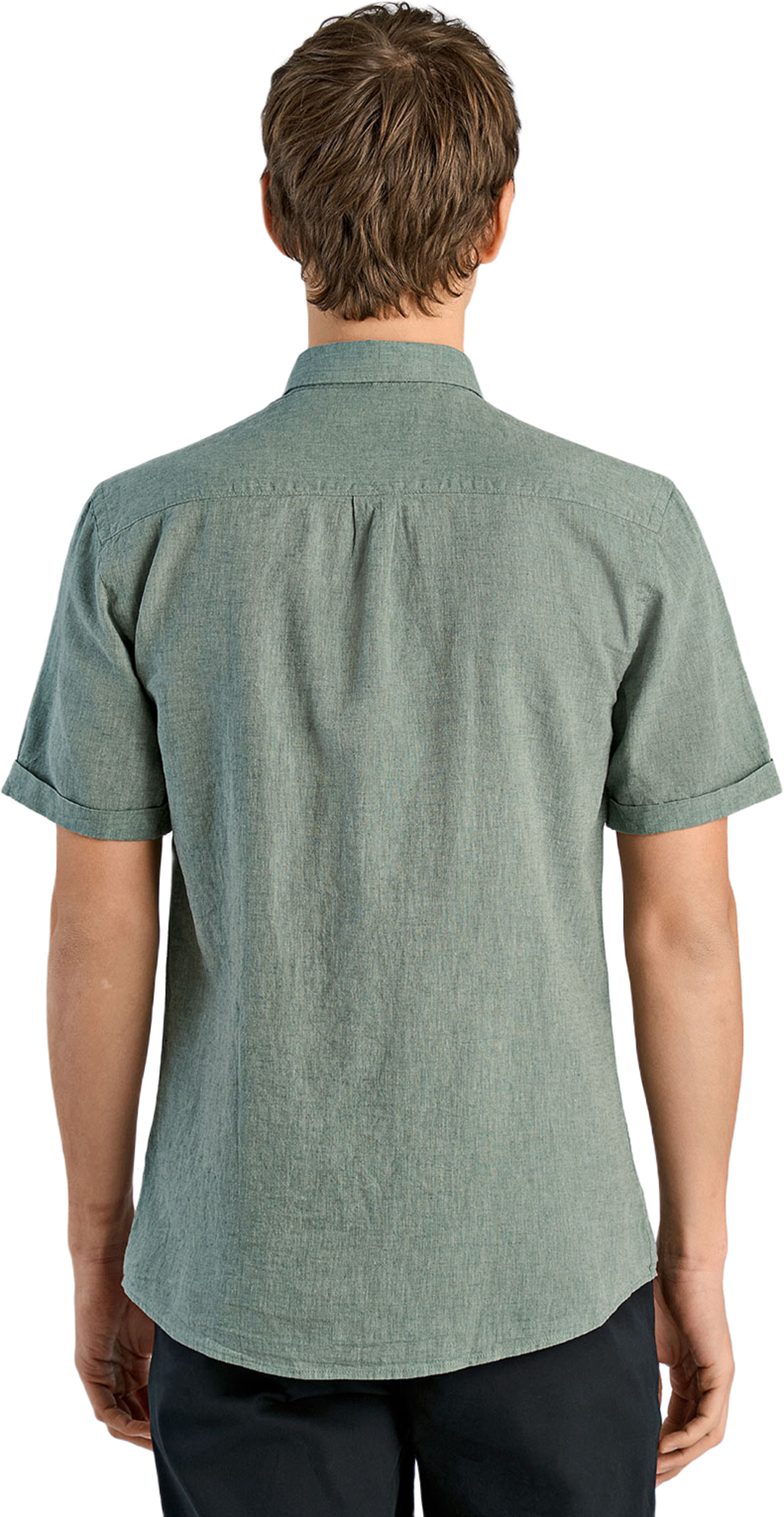 Cotton/linen shirt S/S