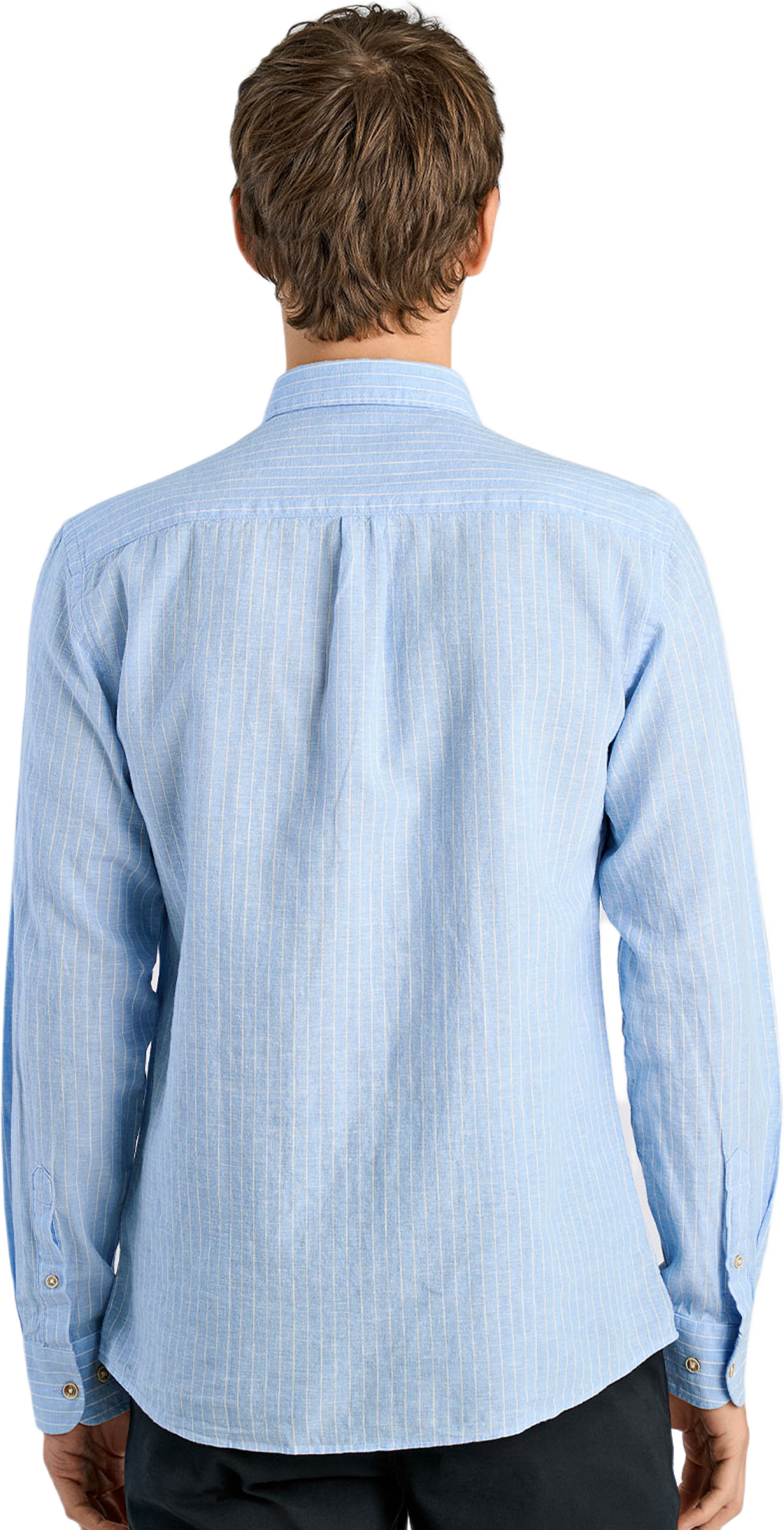 Cotton/linen shirt L/S