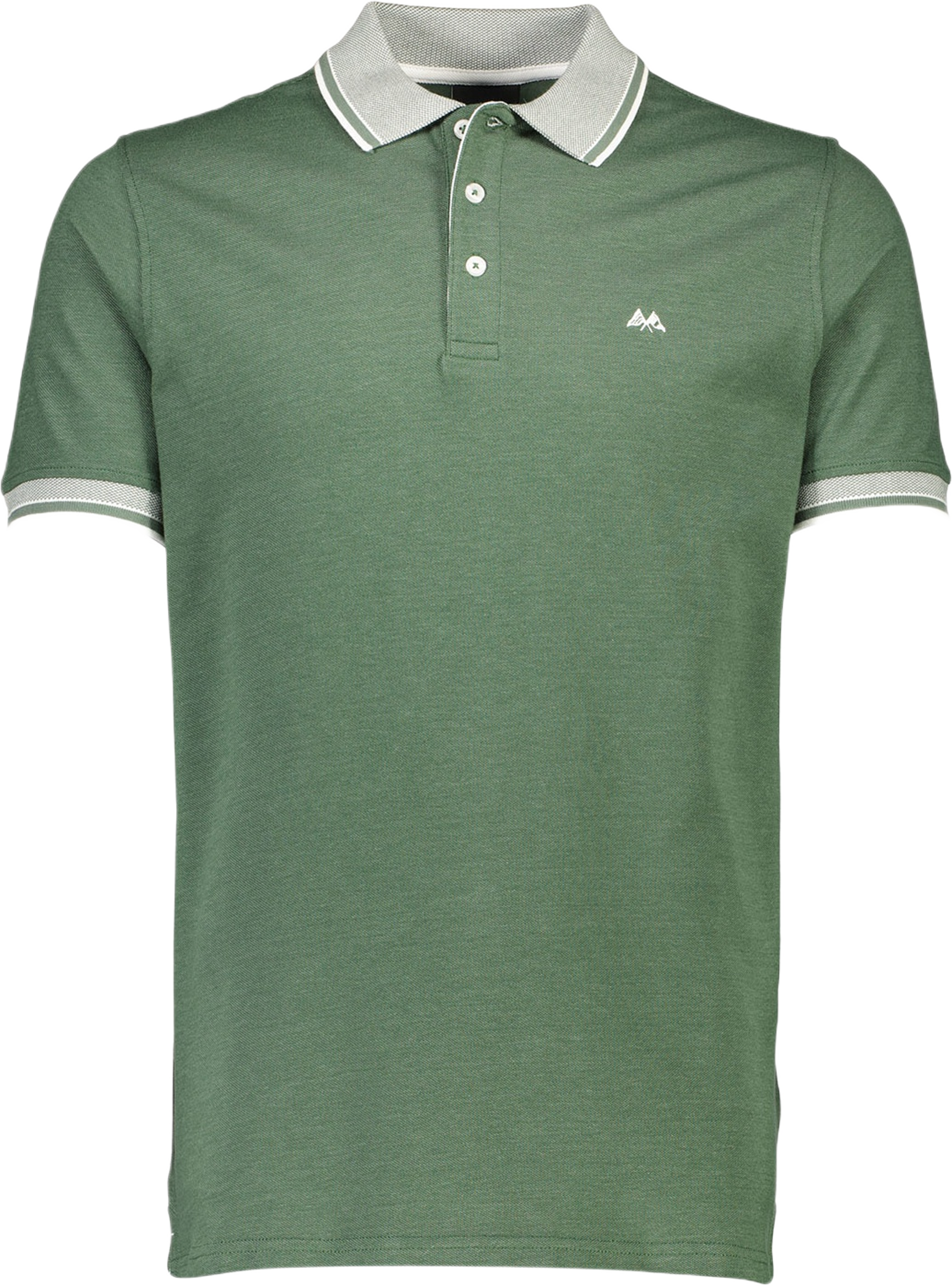 Orangic cotton polo piqué S/S- relaxed fit- regular collar, från Lindbergh, i färgen Green. Klicka för att öppna bilden i stort format