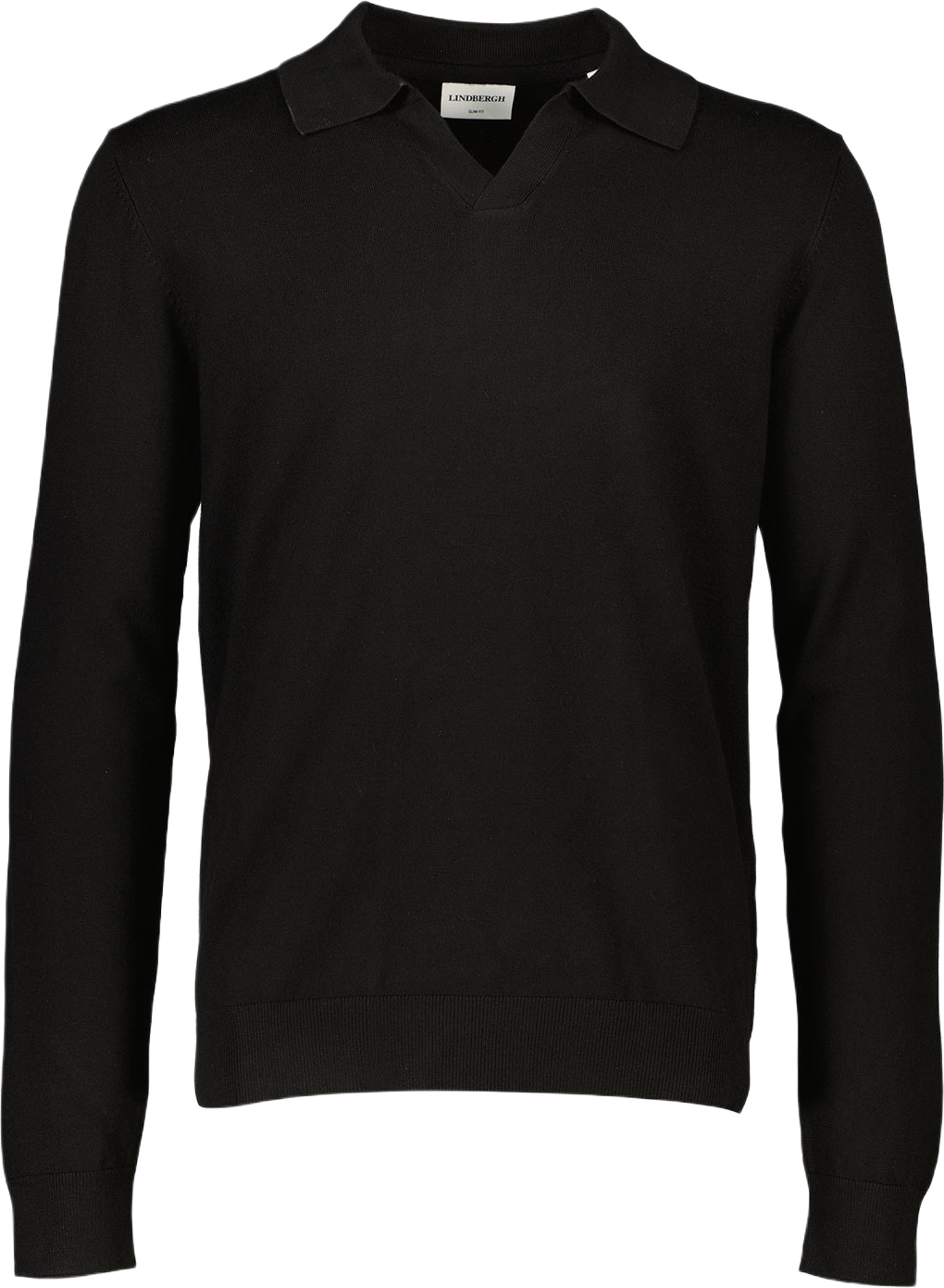 Ecovero L/S v-neck polo