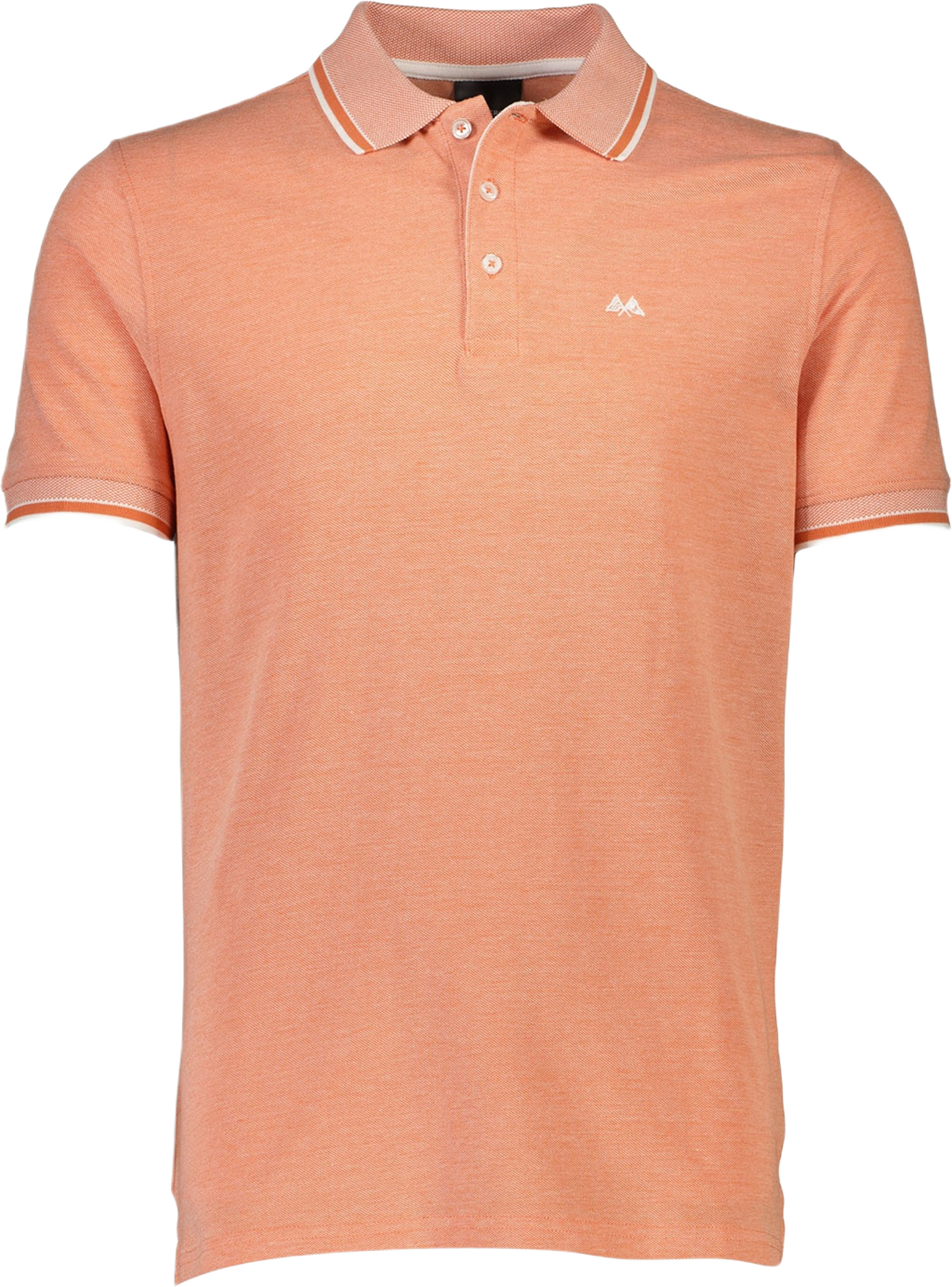 Orangic cotton polo piqué S/S- relaxed fit- regular collar, från Lindbergh, i färgen Orange. Klicka för att öppna bilden i stort format