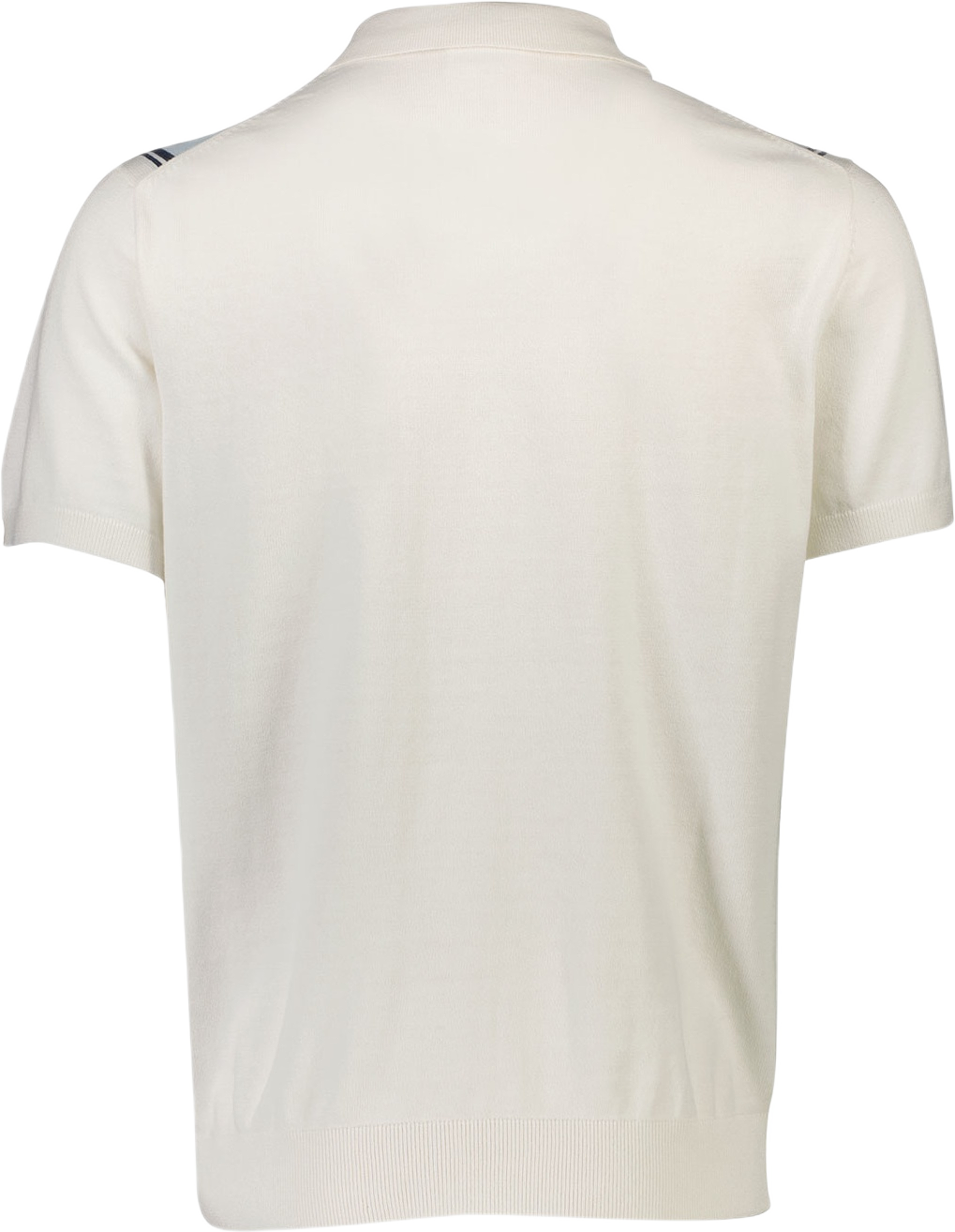 Knitted polo cardigan, från Lindbergh, i färgen Off White. Klicka för att öppna bilden i stort format