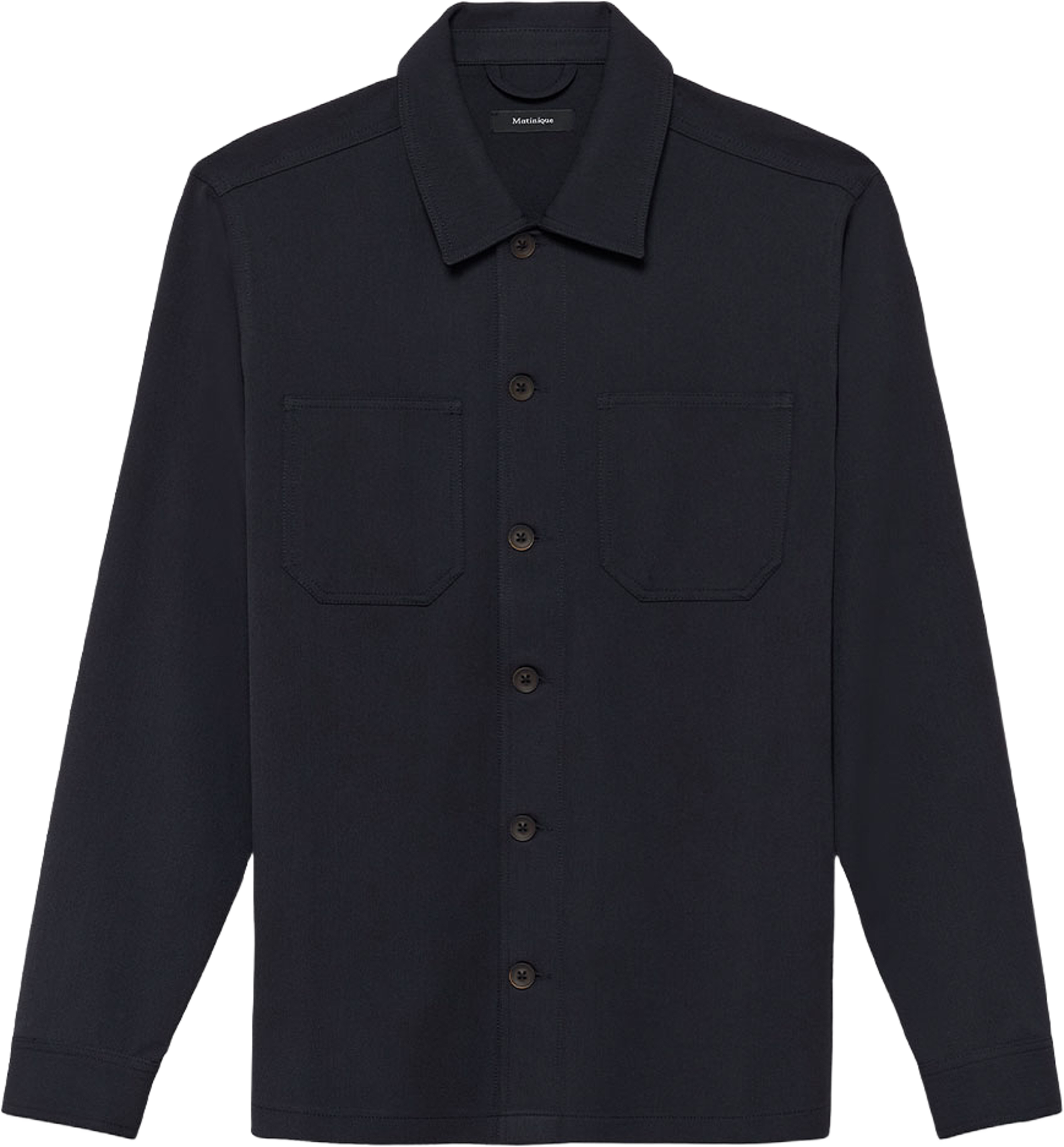 MApelton N Shirt, från Matinique, i färgen Deep Navy. Klicka för att öppna bilden i stort format