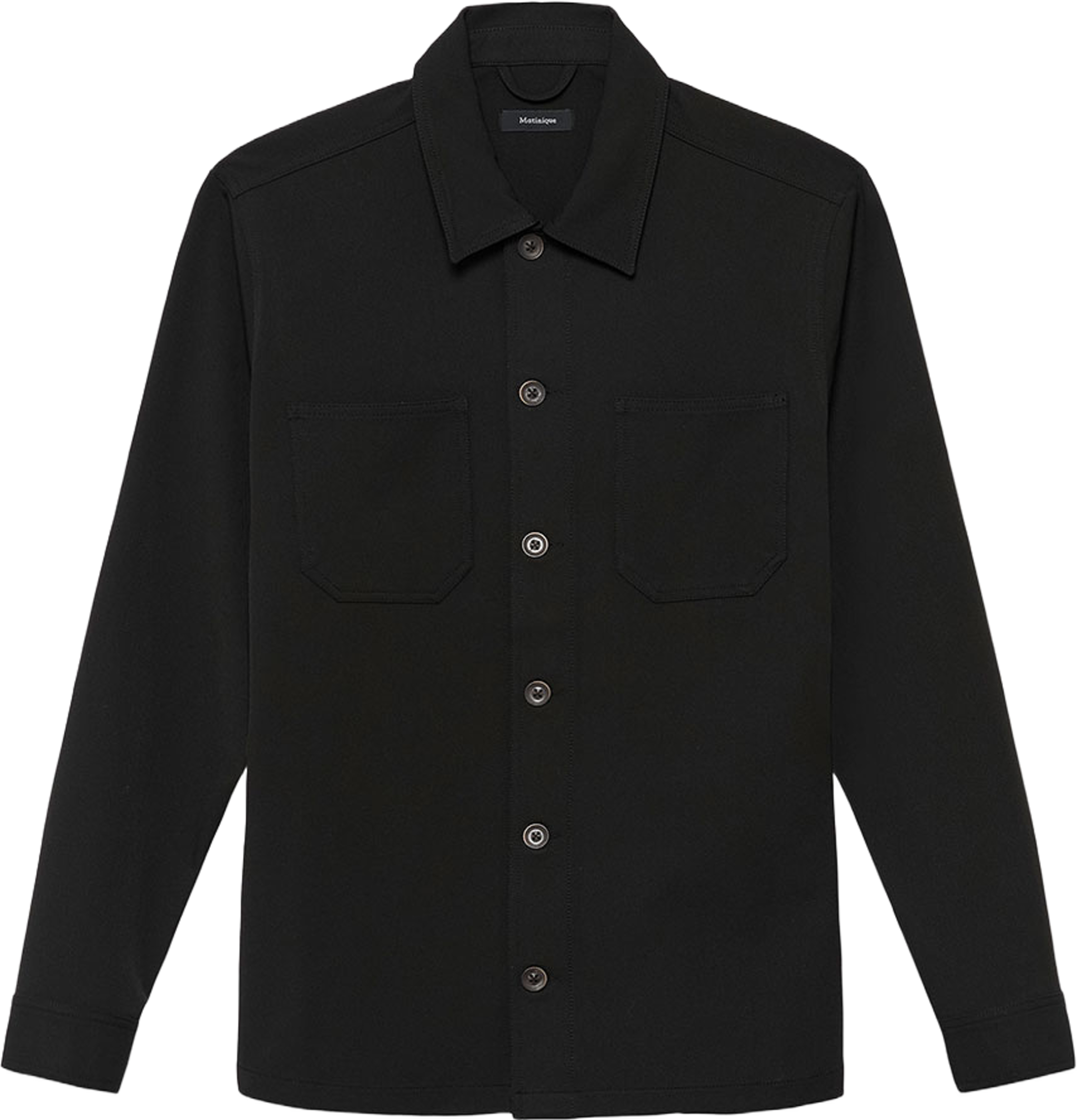 MApelton N Shirt, från Matinique, i färgen Black. Klicka för att öppna bilden i stort format