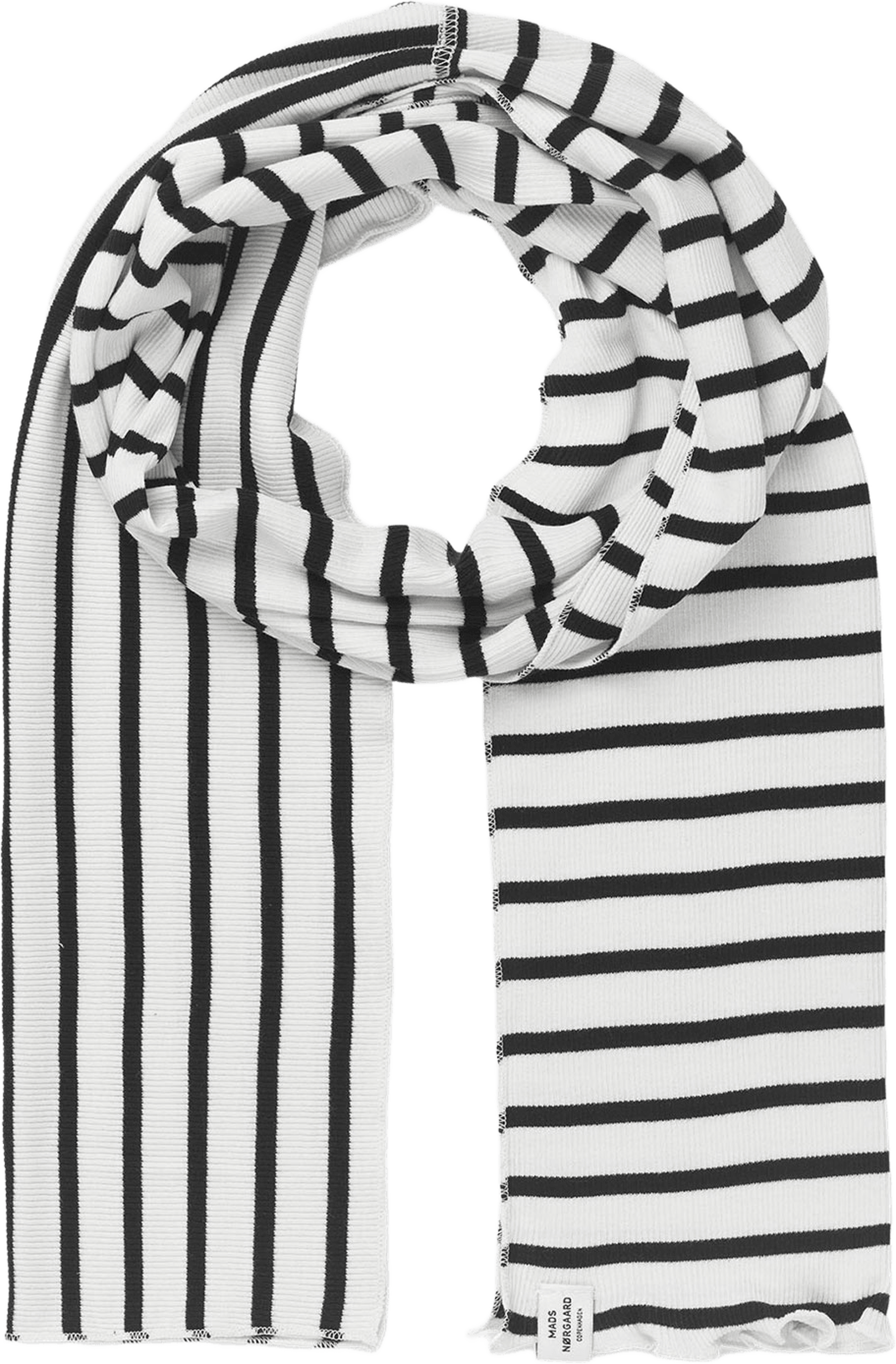 2x2 Cotton Stripe Thea Scarf