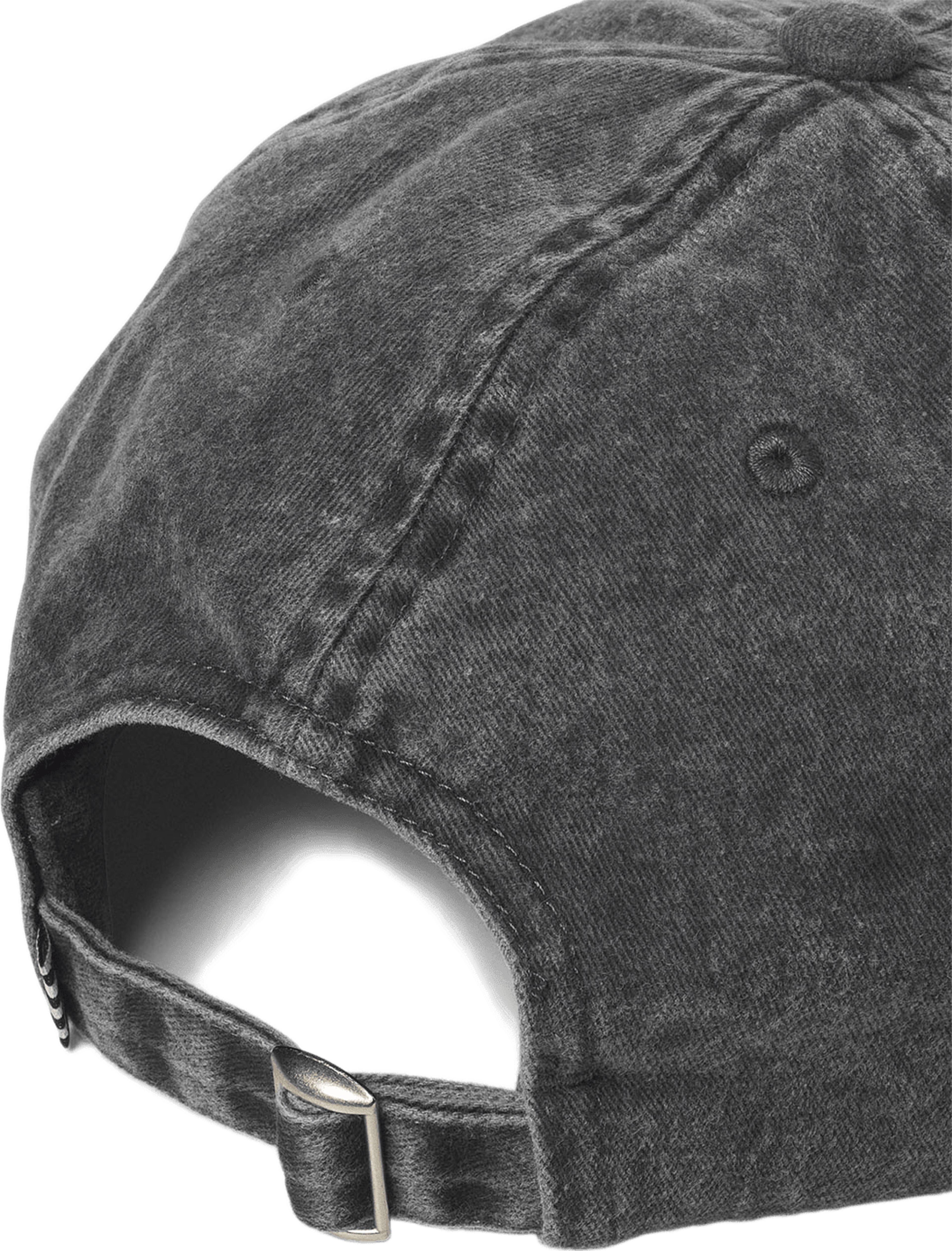 Washed Cotton Twill Coal Cap