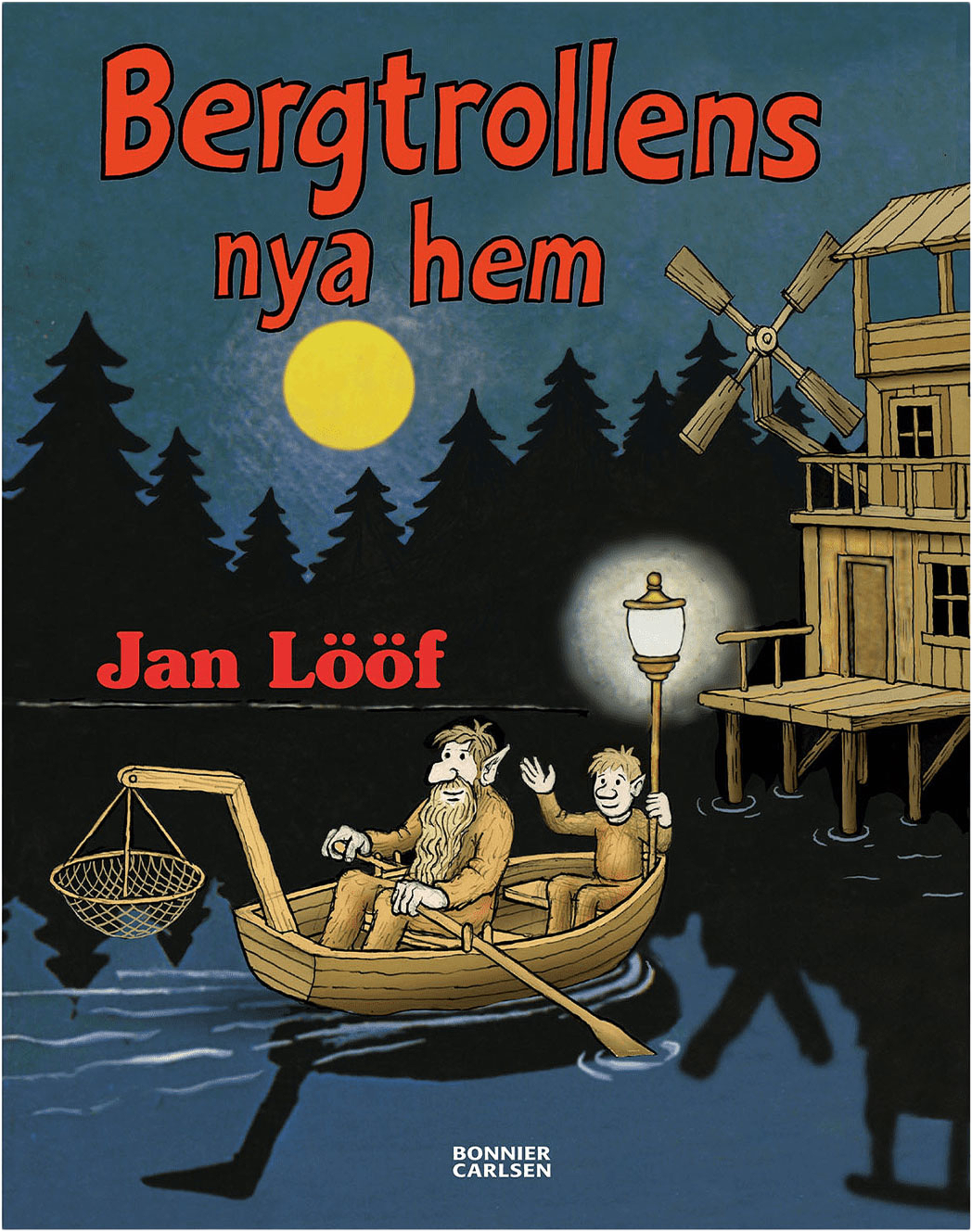Bergtrollens nya hem, från Bonnier Carlsen. Klicka för att öppna bilden i stort format