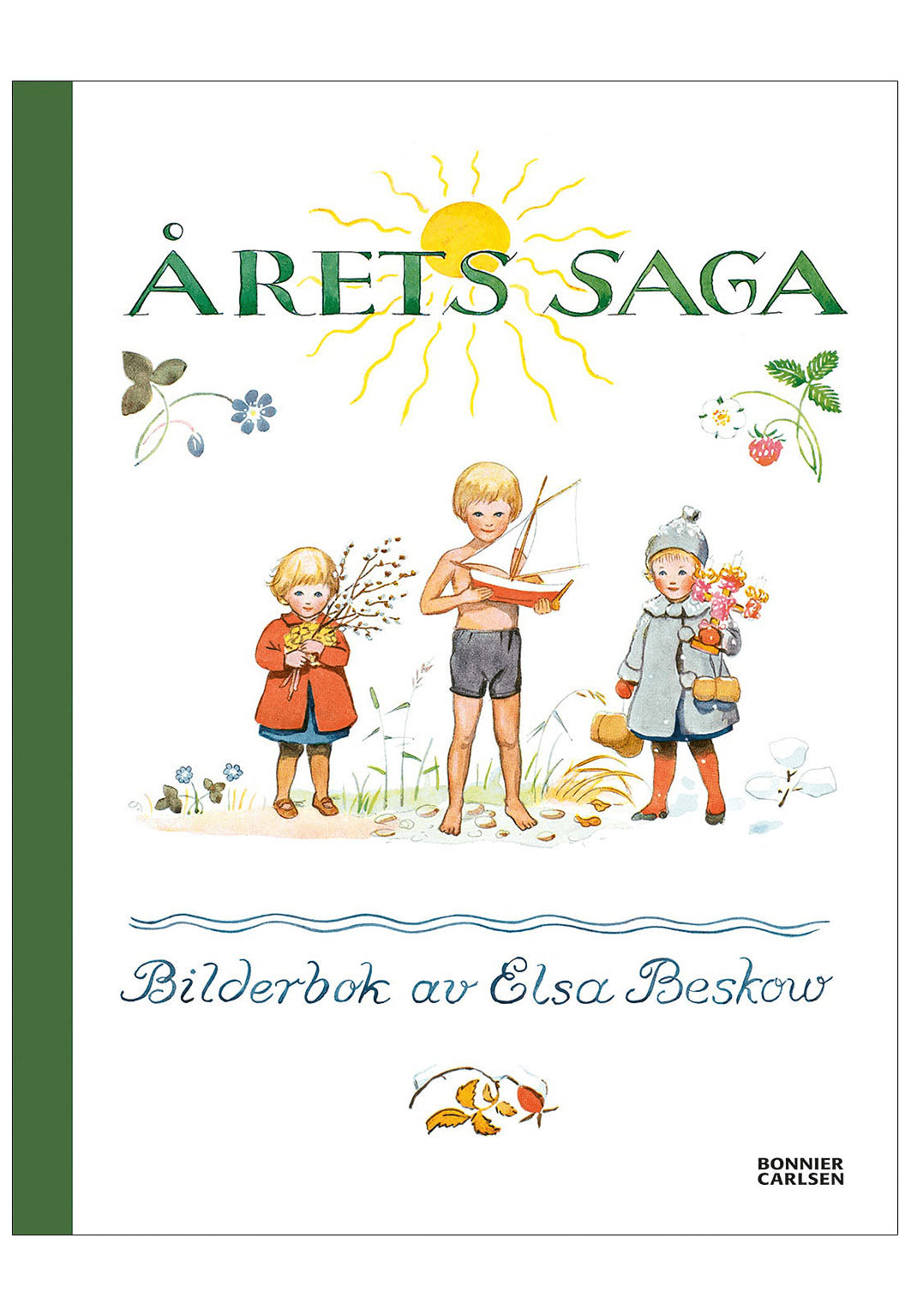Årets saga, från Bonnier Carlsen. Klicka för att öppna bilden i stort format
