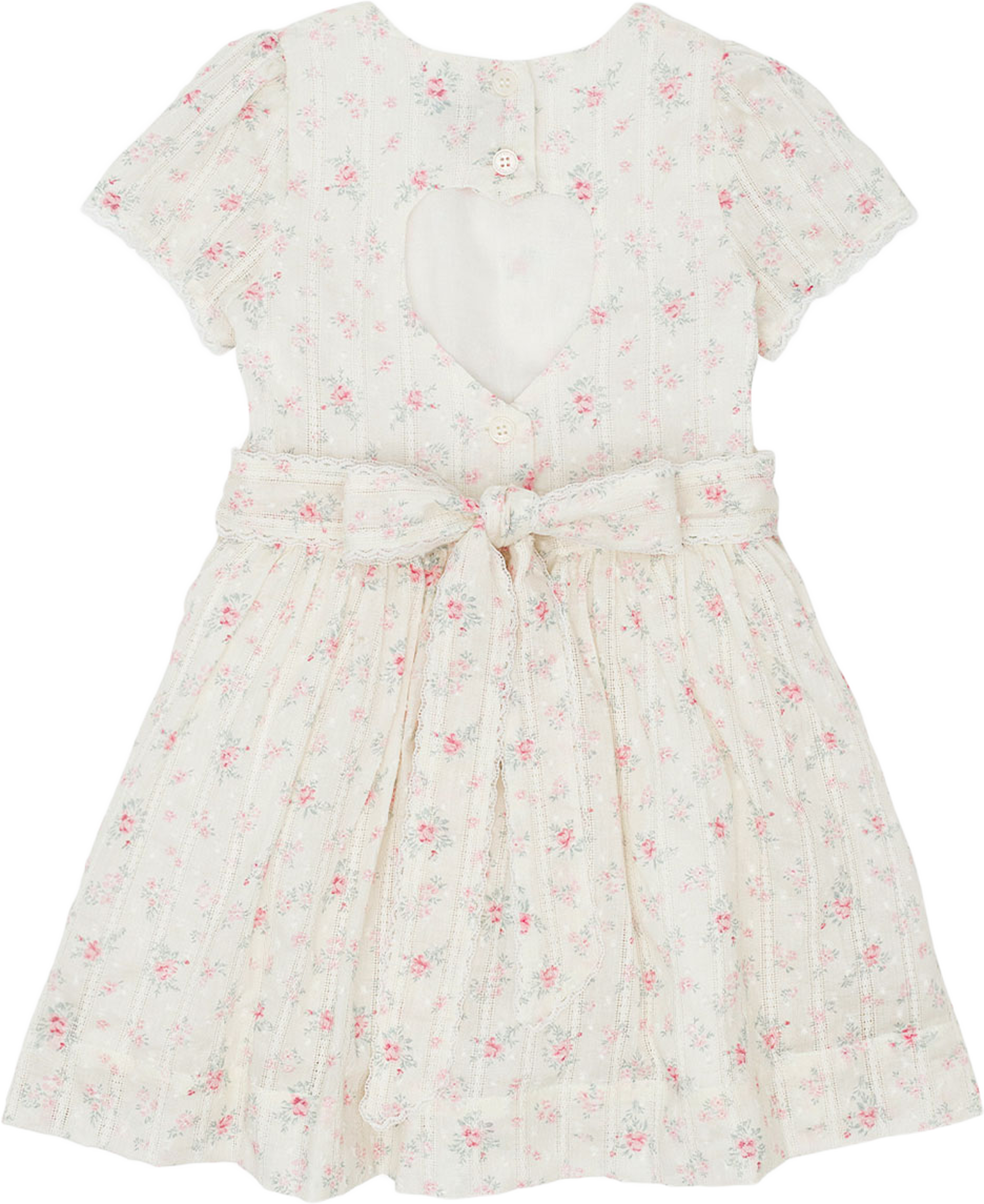 Pristine Florals Heart Dress