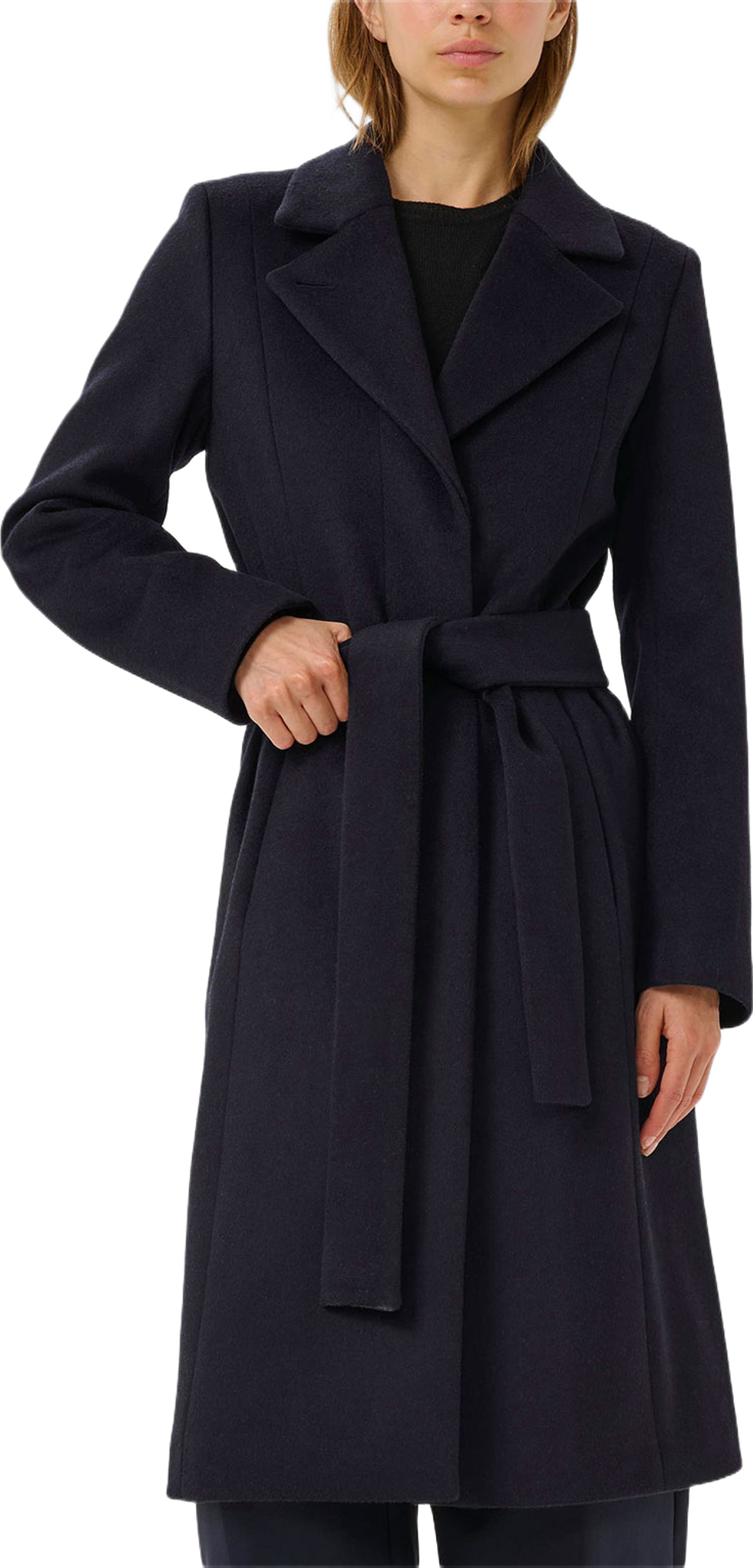 JackyIW Coat, från Inwear, i färgen Marine Blue.