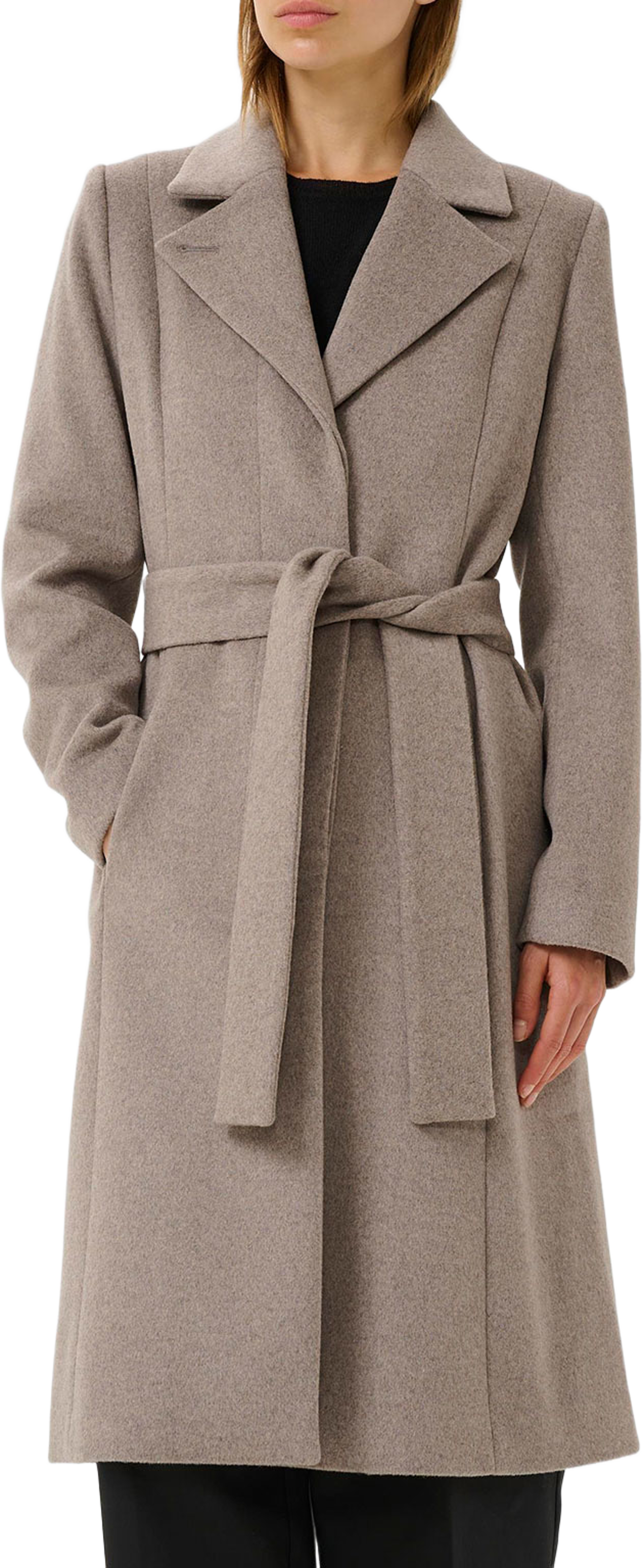 JackyIW Coat, från Inwear, i färgen Satellite Melange.