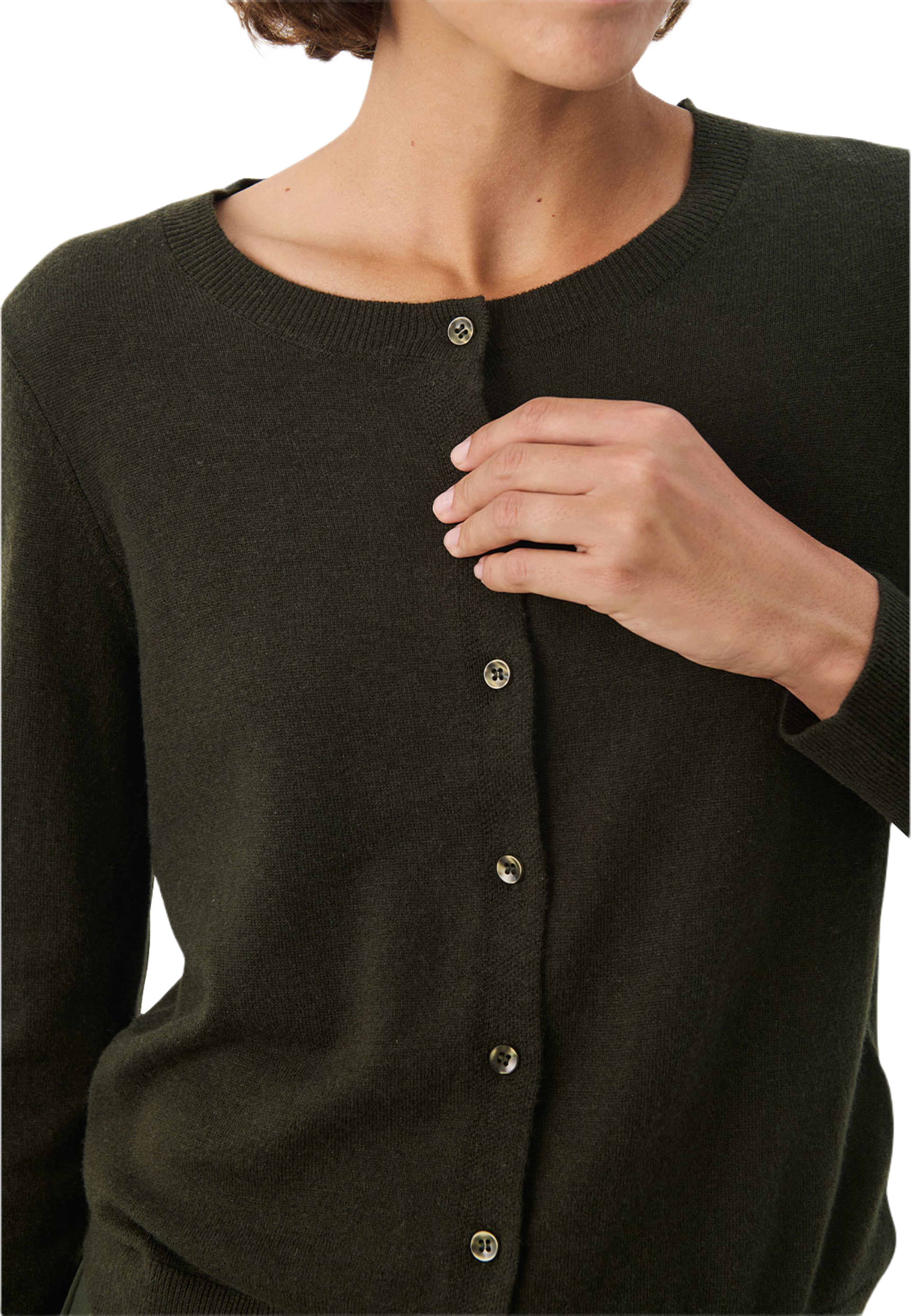 EllahPW Cardigan, från Part Two, i färgen Rosin. Klicka för att öppna bilden i stort format
