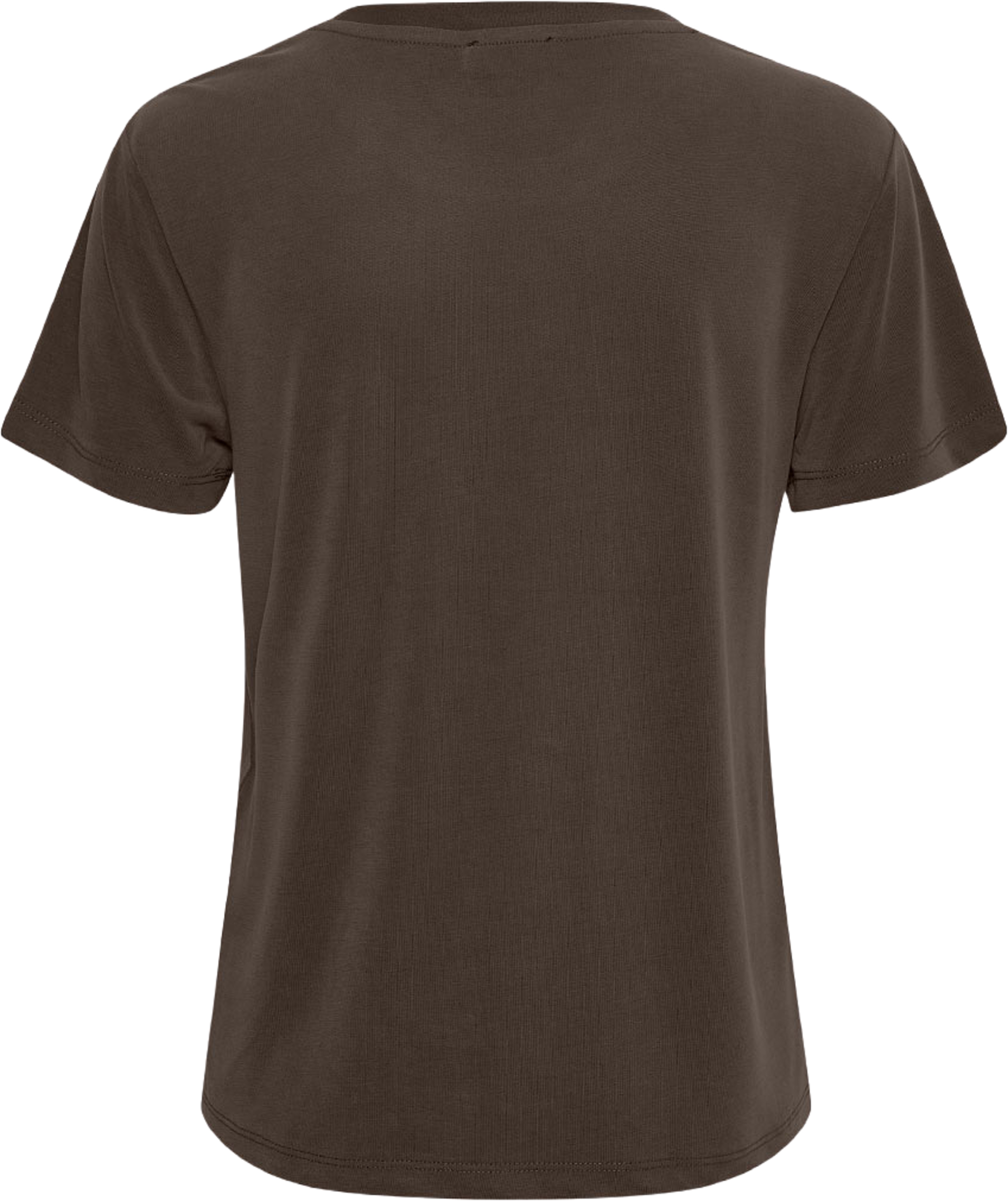 SLColumbine Crew-Neck T-Shirt, från Soaked In Luxury, i färgen Mulch.