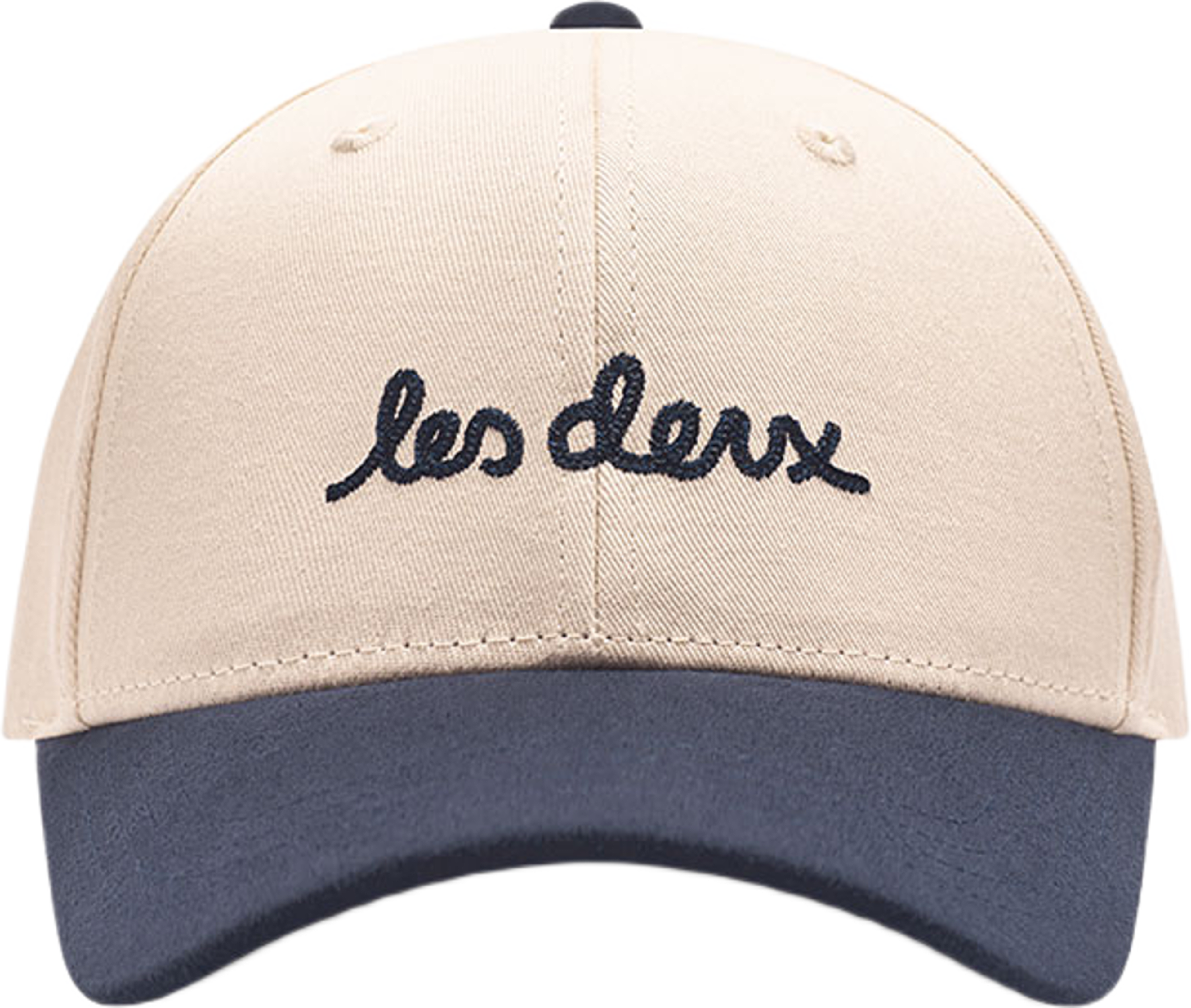 Brad Contrast Suede Baseball Cap