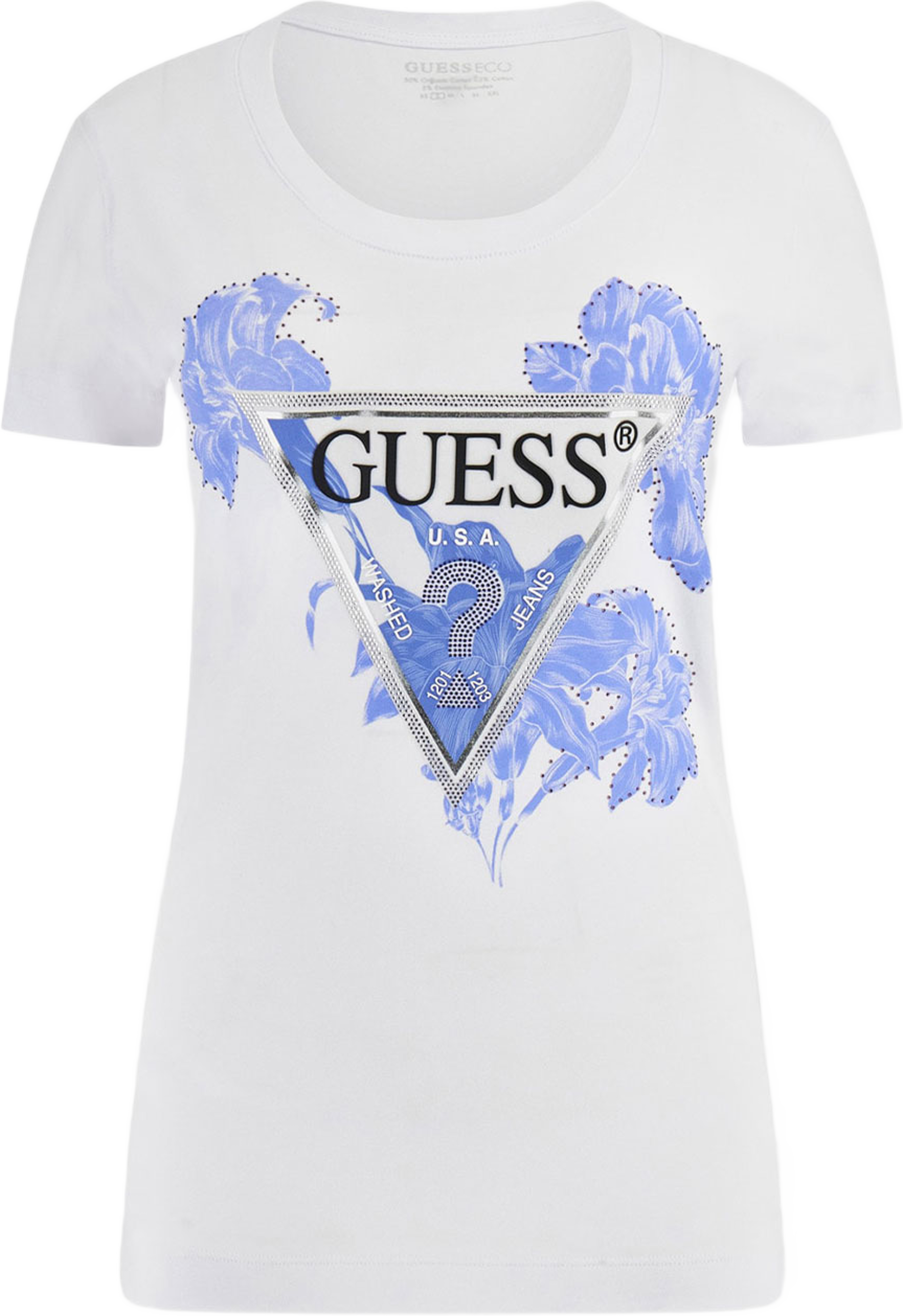 Ss Cn Flower Triangle Tee