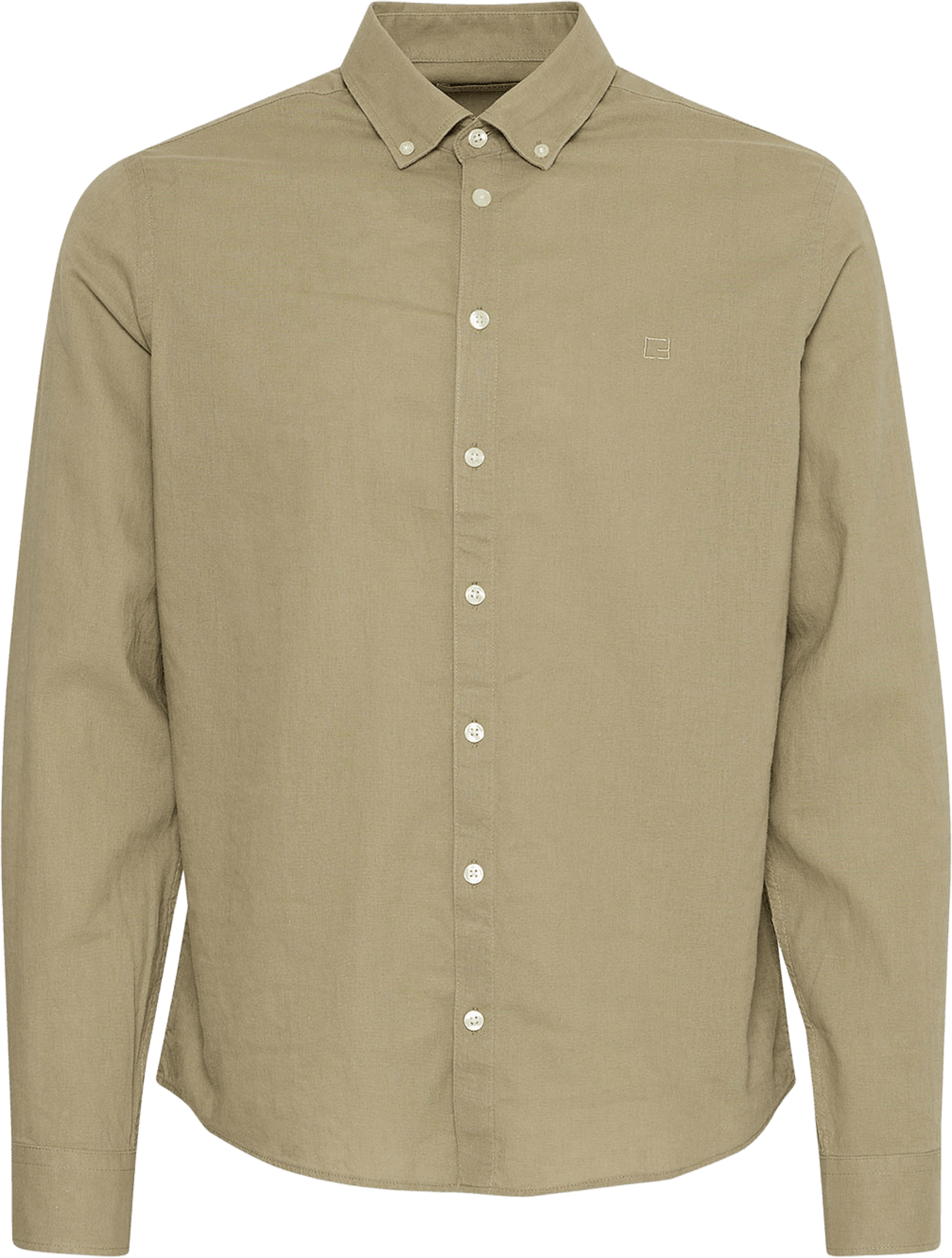 Cfanton Bd Ls Linen Mix Shirt