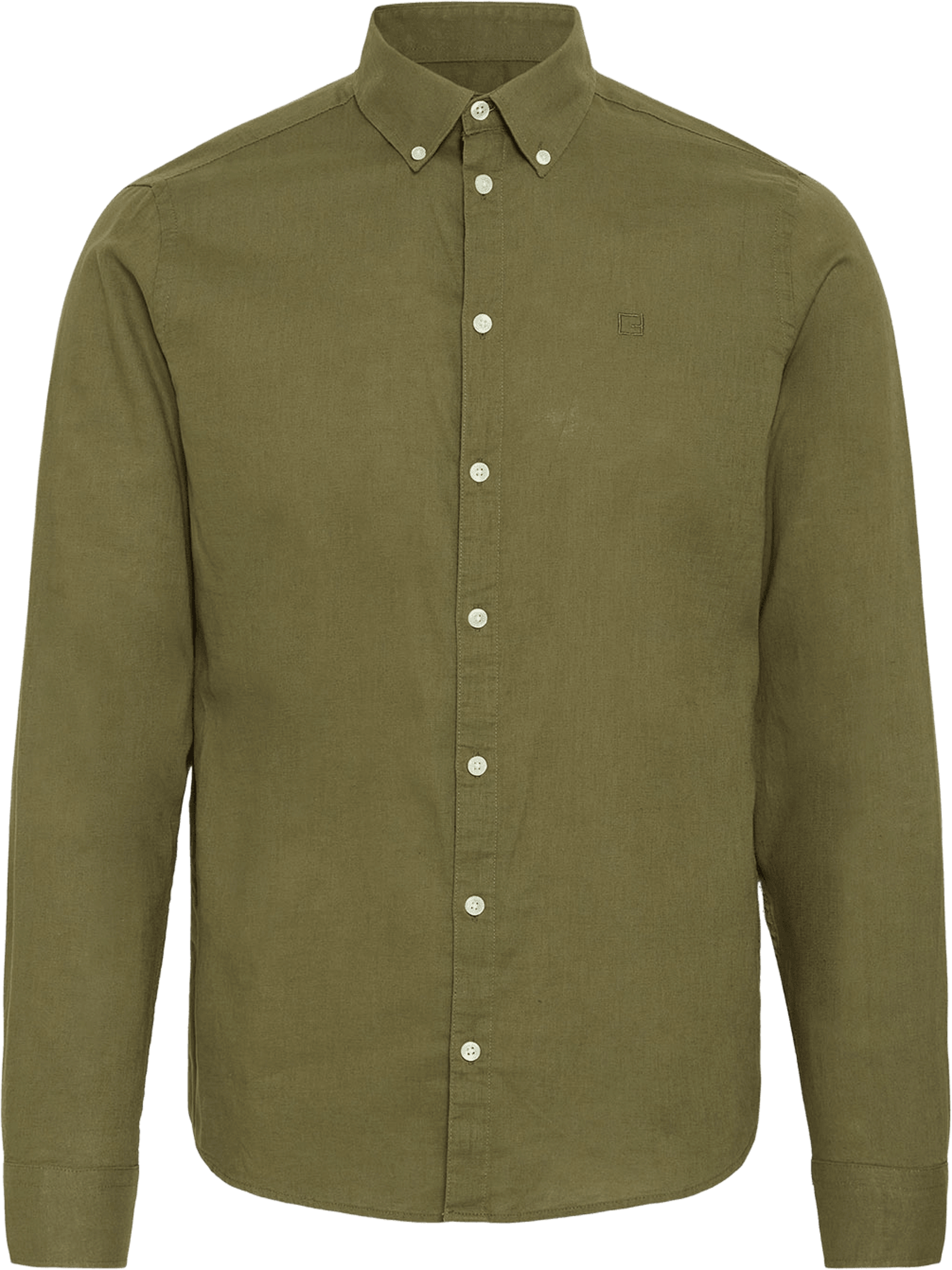 Cfanton Bd Ls Linen Mix Shirt
