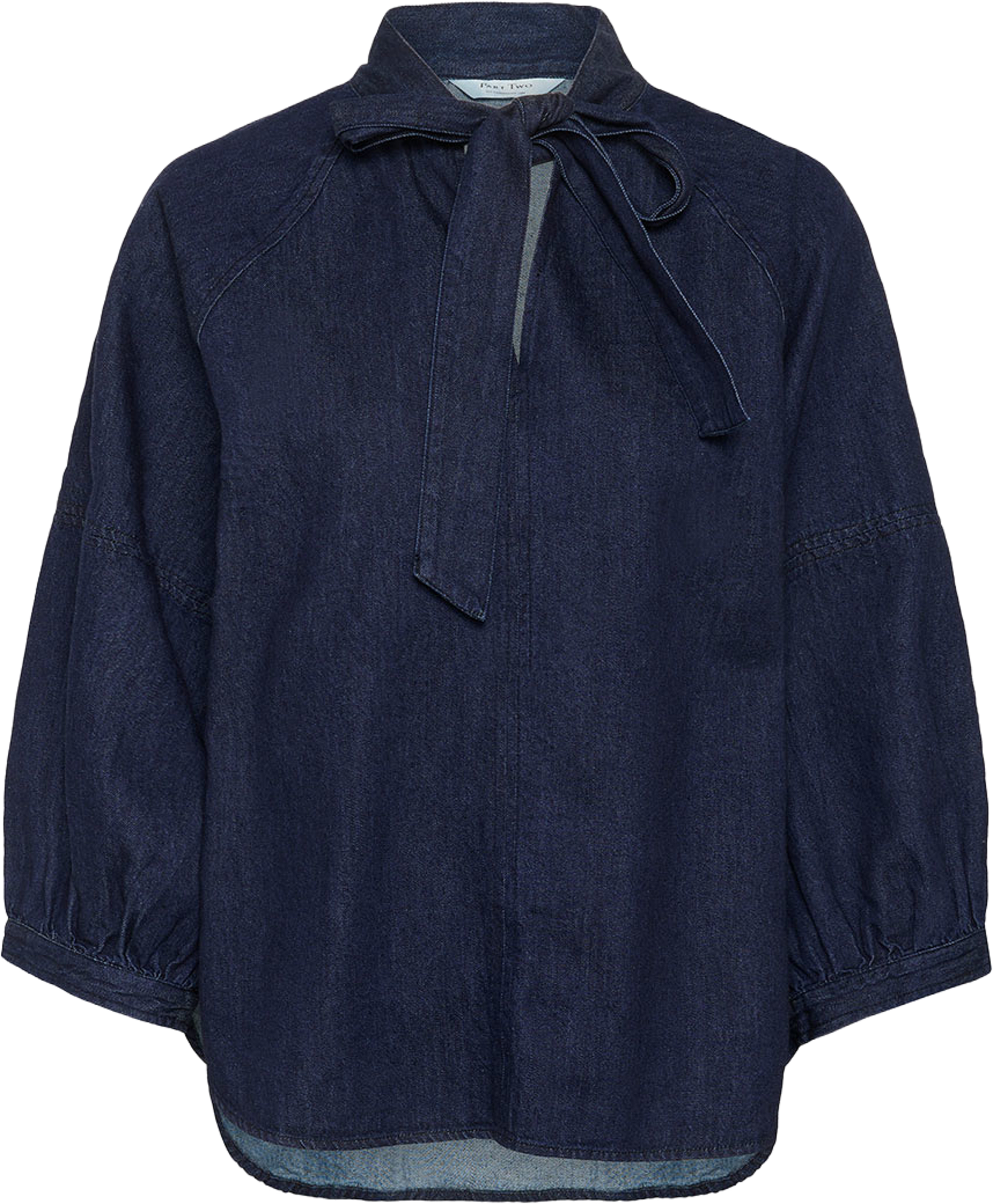 SassiPW Shirt, från Part Two, i färgen Rinse Blue Denim.